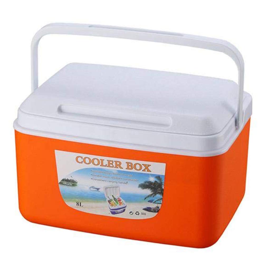 8L Portable Cooler Box for Camping, Outdoor, Fishing & Car Travel - Insulated Food Storage Container with Ice Retention - Perfect for Picnics, BBQs, Beach Days & Road Trips