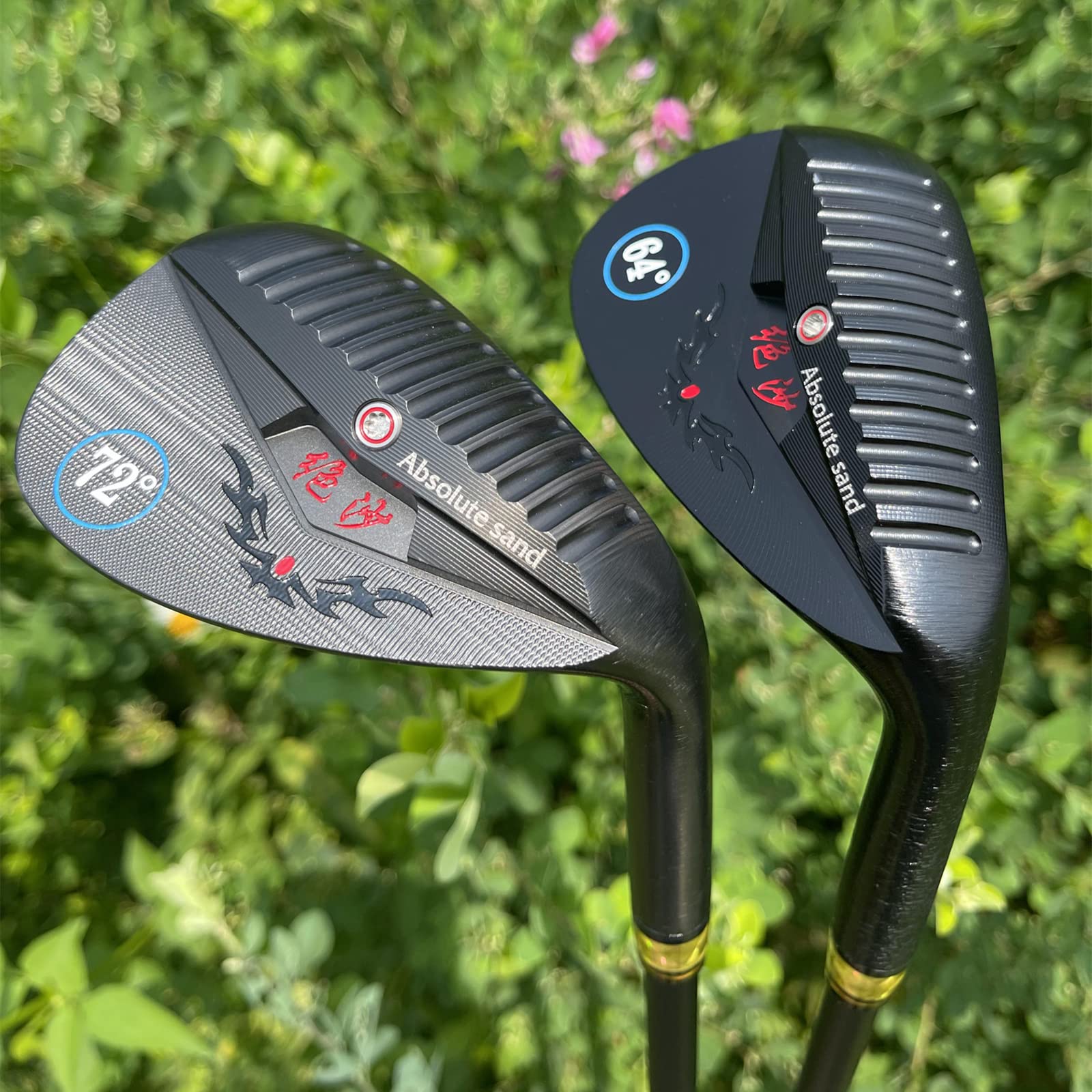 Premium Forged Golf Wedge Set 52 56 60 64 68 72 Degree - Right Hand Sand Wedge with Milled Face - High Loft Lob Wedge for Men & Women - Perfect for Bunker Shots, Short Game & Approach Shots