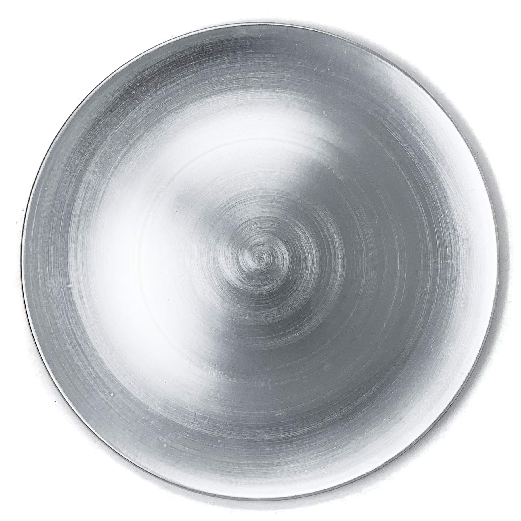 Premium 48-Pack Allgala 13-Inch Heavy Duty Round Charger Plates - Brushed Silver Finish (HD80822) for Elegant Dinner Parties, Weddings & Formal Events