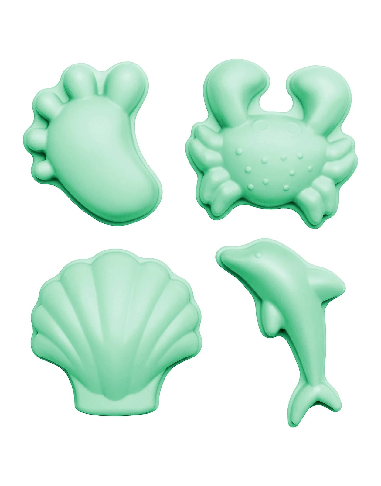 Scrunch Sand Footprint Mould Set - Beach Footprint Maker for Kids & Adults - Perfect for Beach Parties, Wedding Sand Ceremonies & Family Vacations