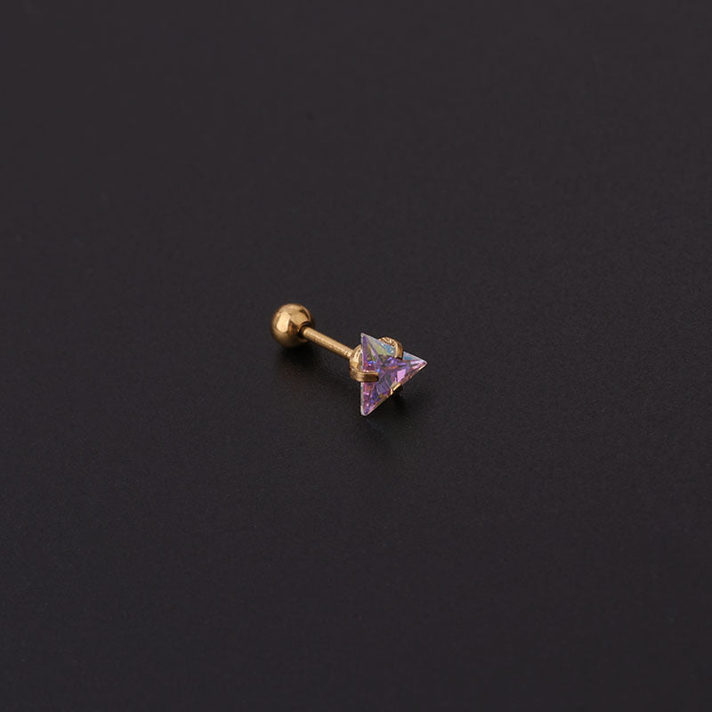 20G Cartilage Tiny Stud Earrings - Opal Stud Earrings for Women | HSPJ600 | Perfect for Daily Wear, Parties & Gifts