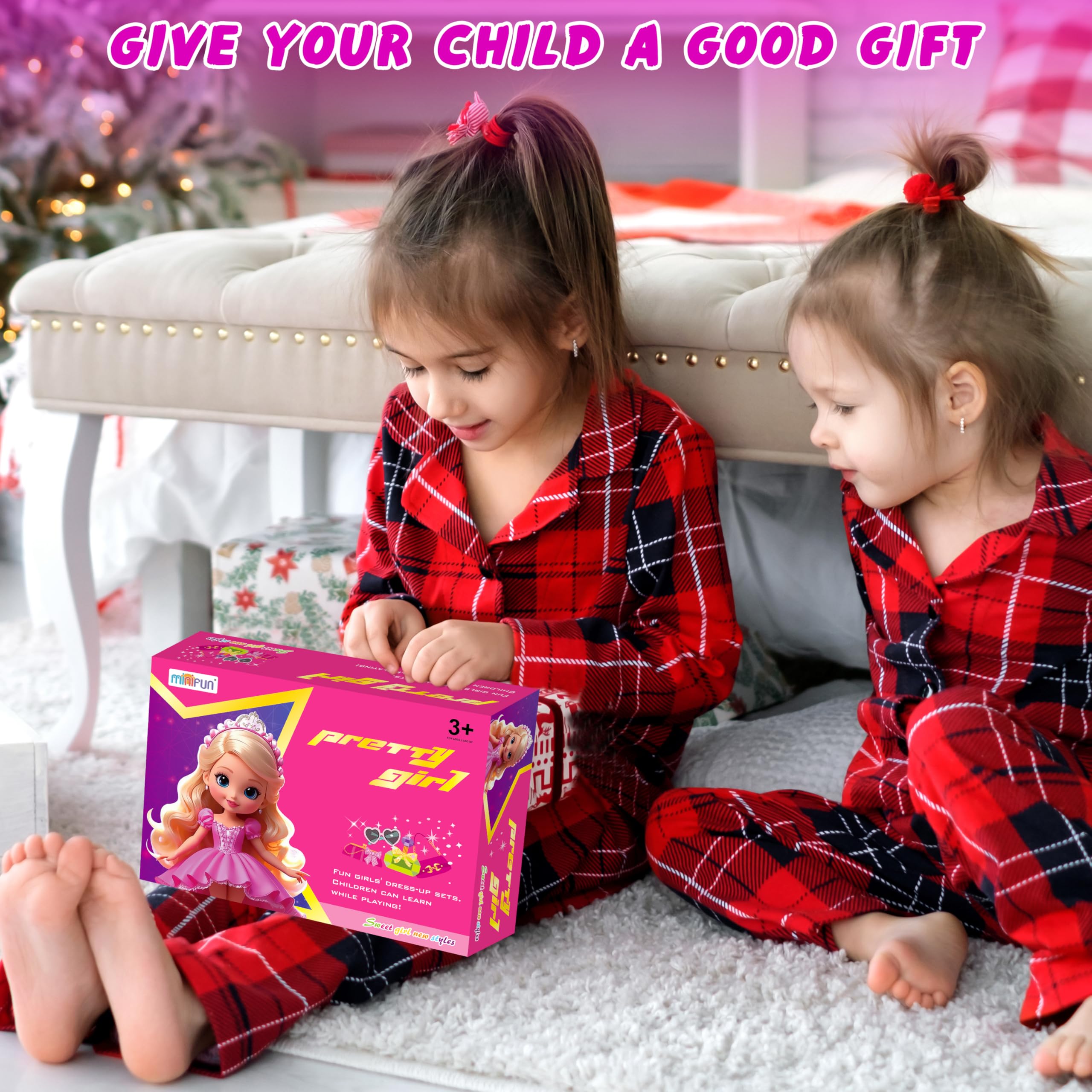 135-Piece Doll Clothes & Accessories Set with Fashion Dresses, Princess Gowns, Tops, Pants, Swimsuits & Shoes - Perfect Dress Up Toys for Girls, Kids & Toddlers - Great Gift for Birthday & Pretend Play