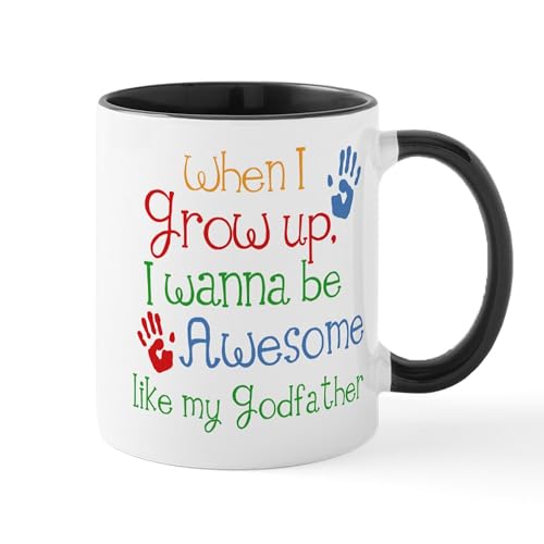 White/Black Inside - Awesome Godfather Mug