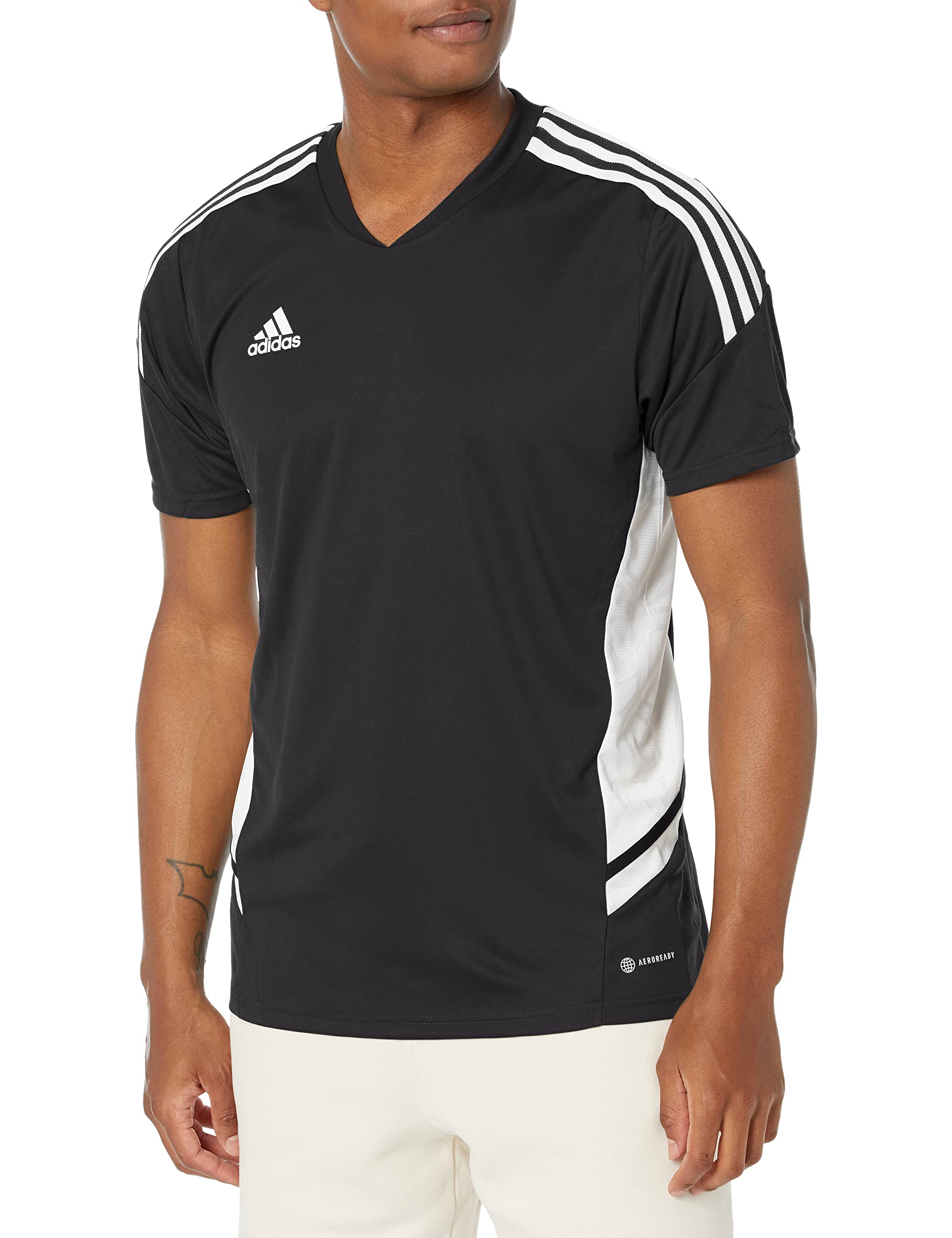 adidas Men's Condivo 22 Soccer Jersey - Lightweight Breathable Football Shirt for Training & Matches - Perfect for Club, Team Sports & Casual Wear