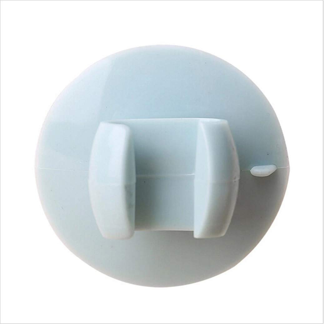 GOMYIE Wall Mount Rice Cooker Spoon Holder - Suction Cup Kitchen Organizer for Utensils & Tools (Blue) - Perfect for Small Kitchens, Dorms & RVs