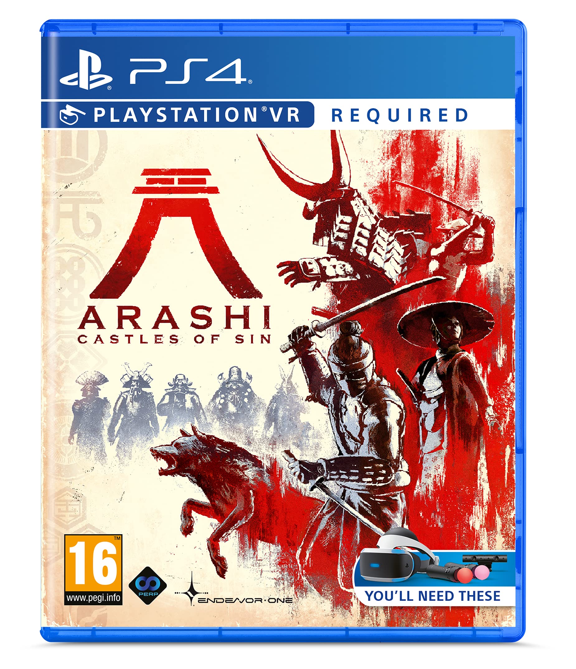 Arashi: Castles of Sin for PS4 - Stealth Action Adventure Game | Perfect for Ninja & Samurai Fans | Great for Single-Player Story Gaming