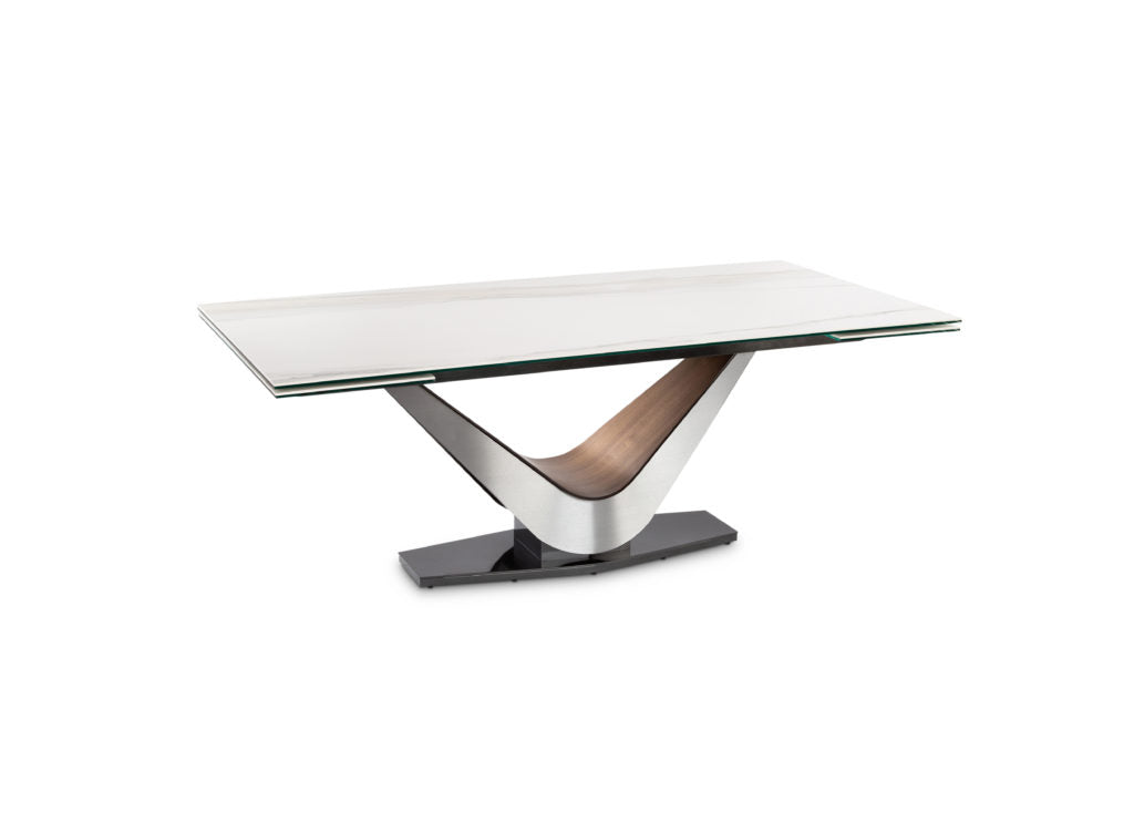 ELITE MODERN Victor Dining Table - Elegant Modern Dining Room Furniture for Home & Restaurant Use