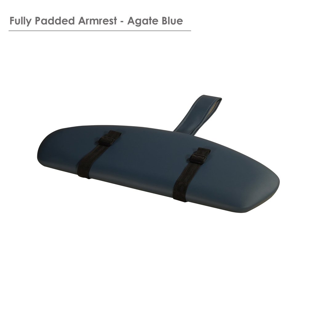 Professional Massage Table Armrest Support - Standard Size, Ergonomic Design for Comfort, Durable Black Finish | Perfect for Spa, Clinic & Home Massage Therapy