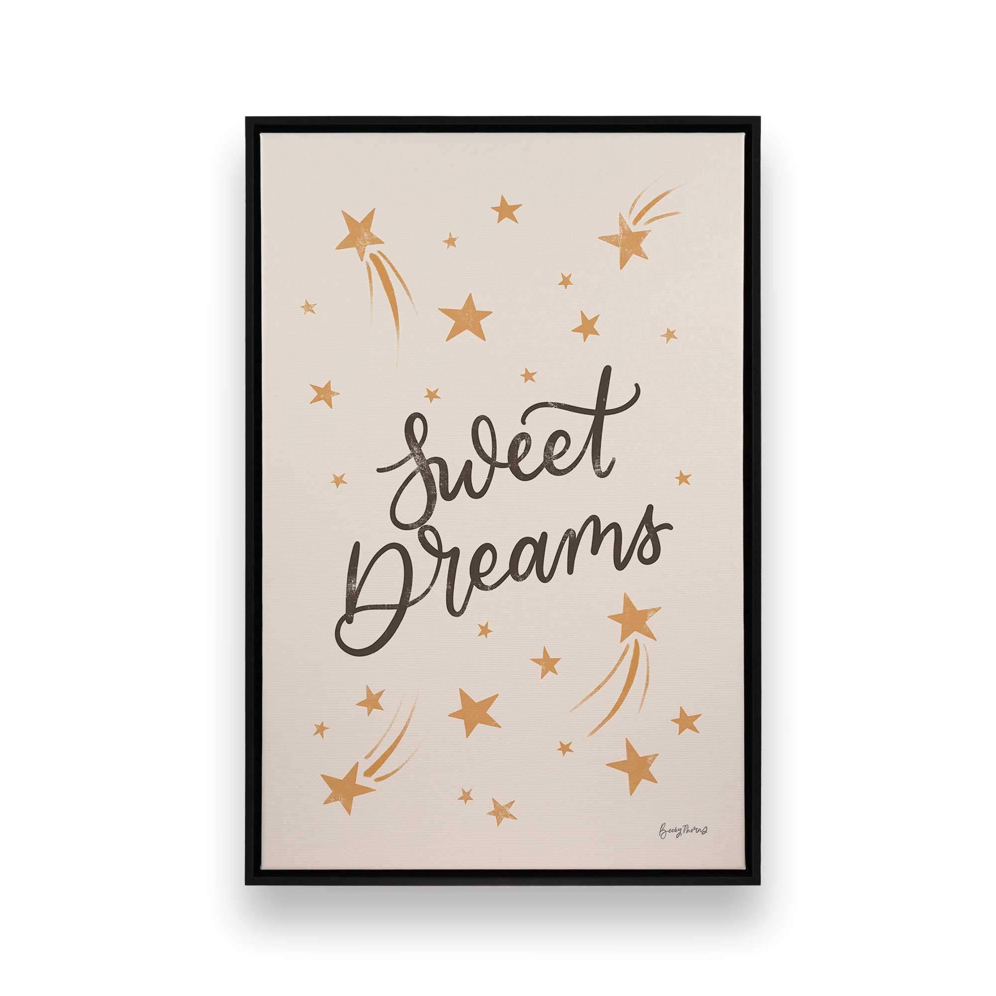 Cosmic Dreamer Canvas Wall Art Print - Space Galaxy Decor for Living Room, Bedroom & Office