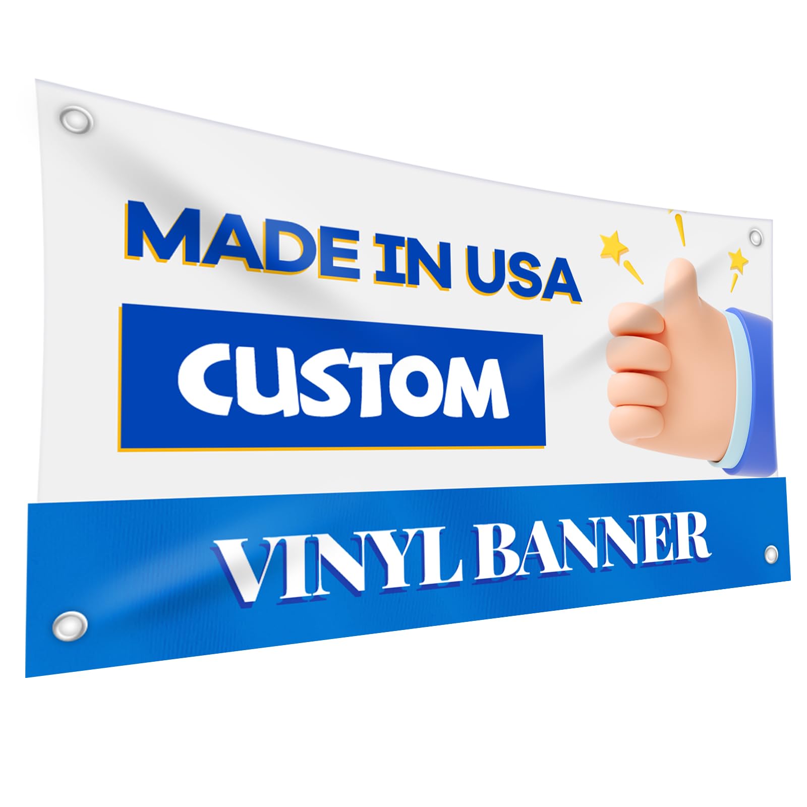 Custom Vinyl Banners - Personalized Outdoor/Indoor Signs for Business, Birthday Parties & Graduation | Durable Weatherproof Banners for Storefronts, Events & Celebrations