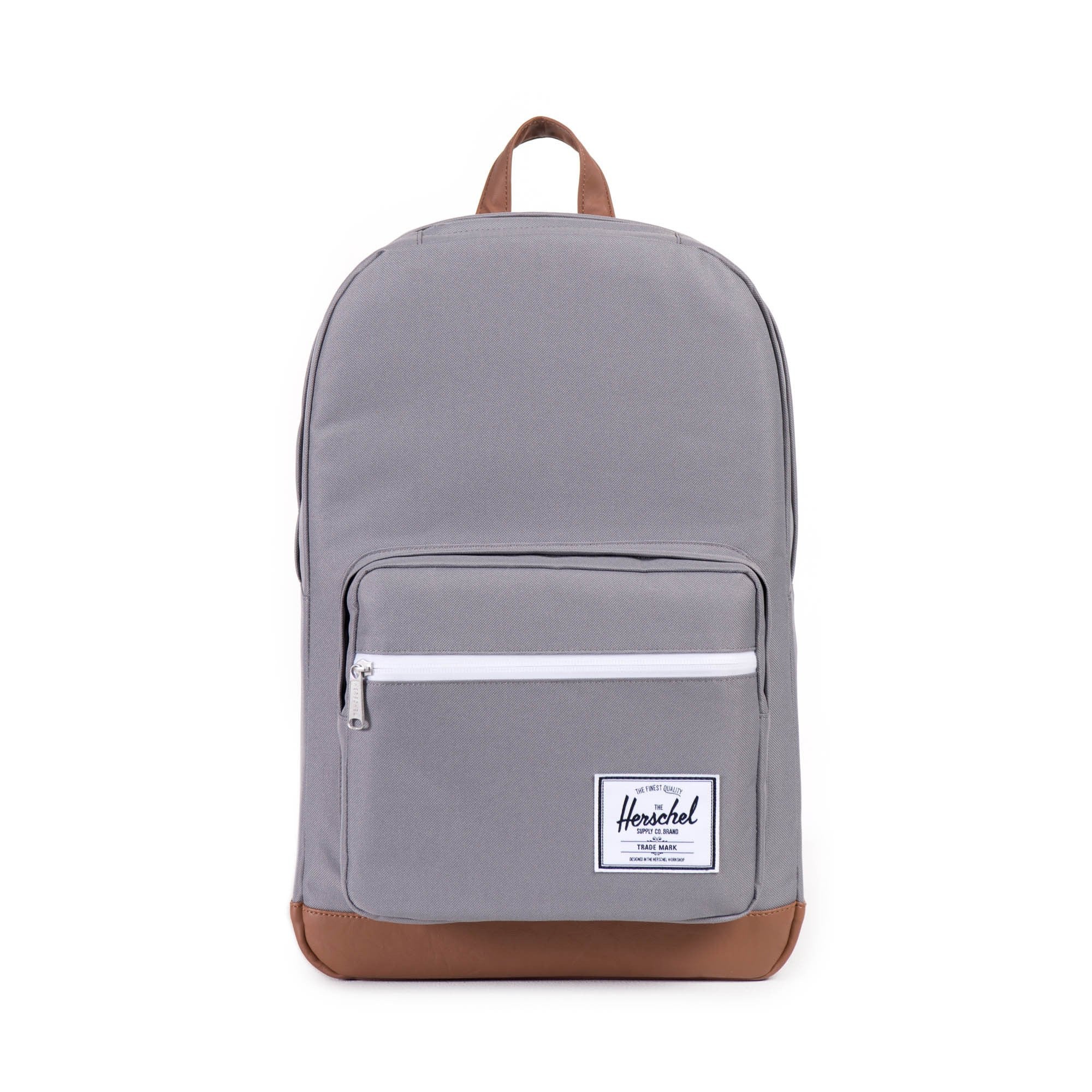 Herschel Pop Quiz Backpack - Stylish Grey Laptop Backpack for School, College & Travel | Durable Water-Resistant Daypack for Students & Professionals