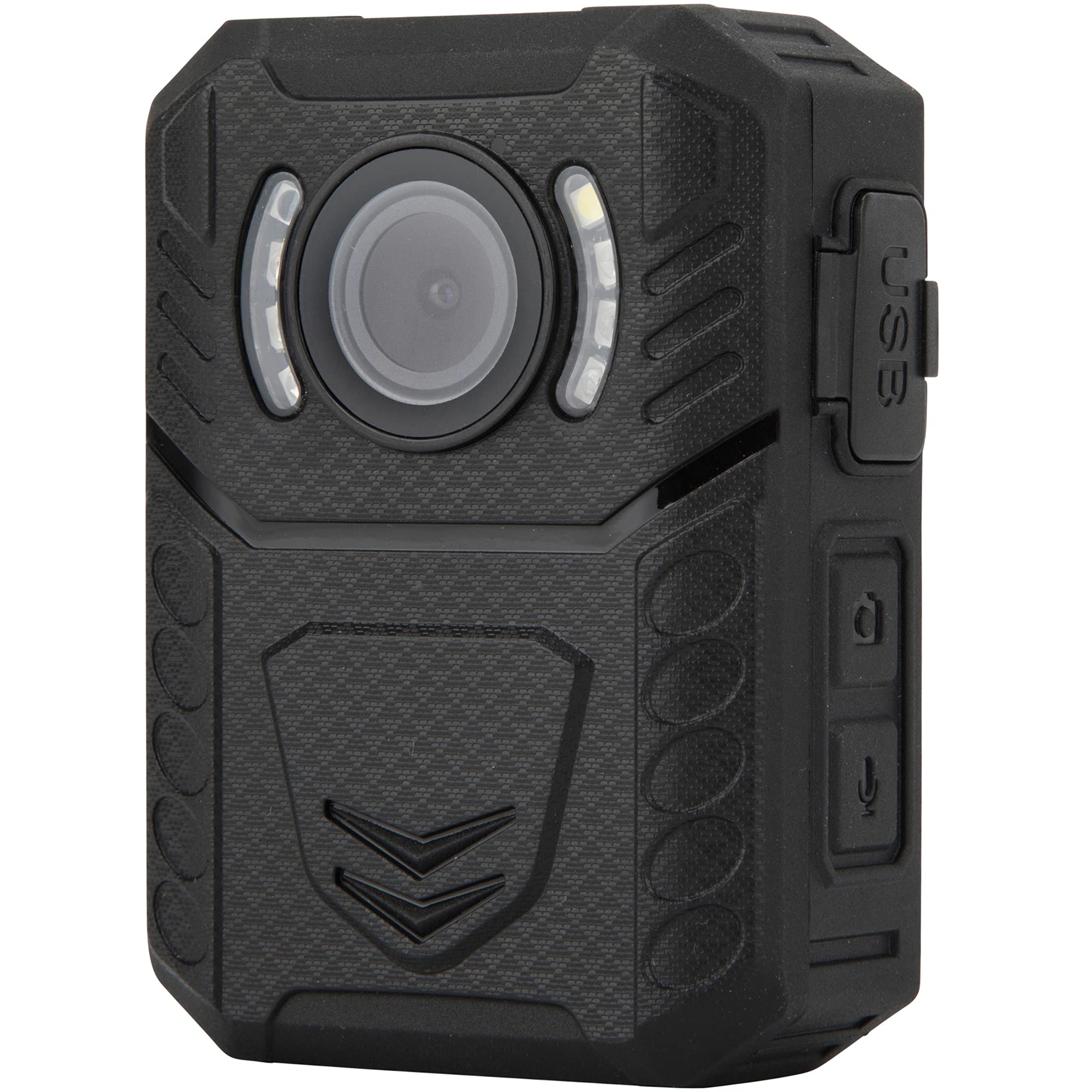 BRIFIELD® BR3 Body Camera - QHD 1440p HD Video, 64GB Memory Card, Night Vision, Body Worn Camera for Law Enforcement, Security Guards & Personal Safety | Includes Klickfast Shoulder Harness & Stud | Ideal for Police Patrols, Security Monitoring & Evidence Recording