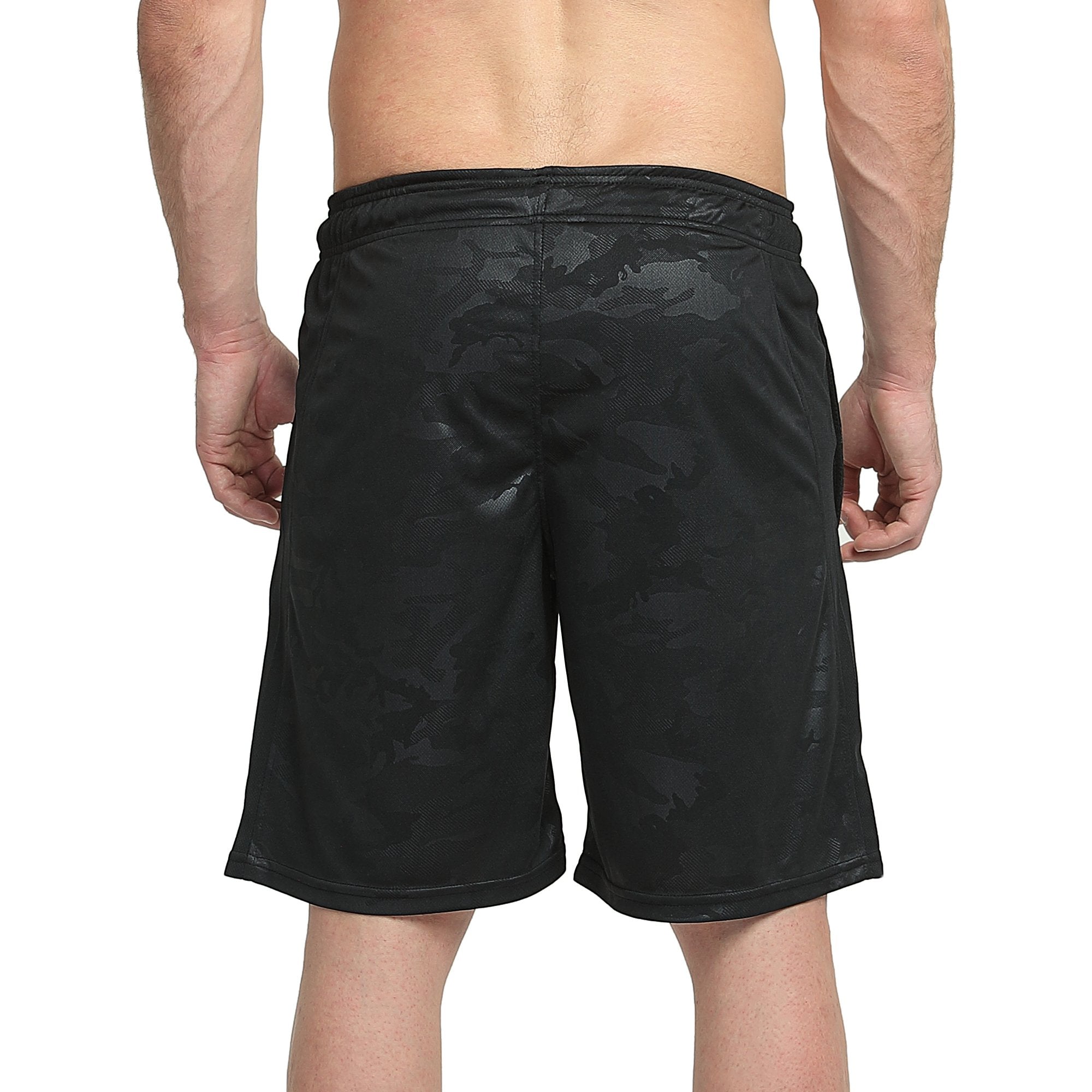 SP511 Men's Basketball Shorts - Breathable Black Athletic Shorts for Training, Gym & Casual Wear | Lightweight & Comfortable for Sports & Everyday Use