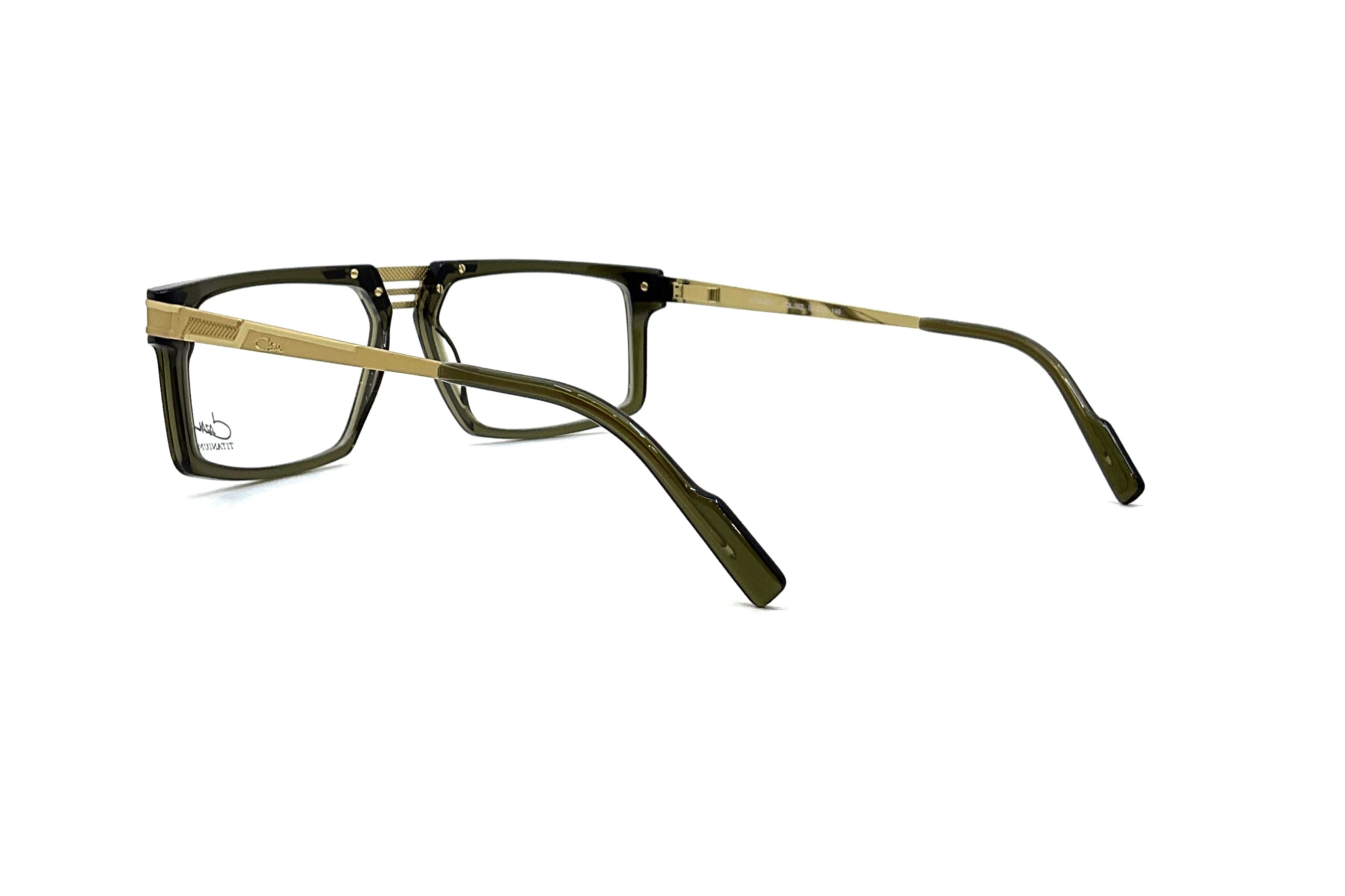 Cazal 6031 Sunglasses - Dark Green & Gold Frame - Retro Style for Men & Women - Perfect for Outdoor Activities & Fashion Statements