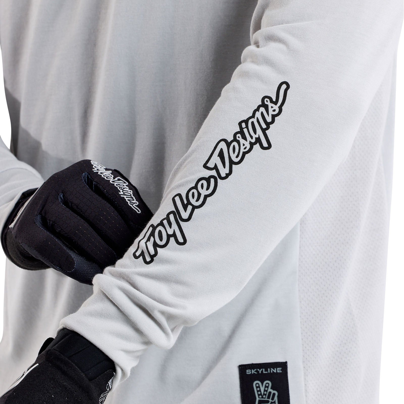 Skyline Long Sleeve Jersey Radioscape Mist - Men's Athletic Performance Shirt for Running, Cycling & Outdoor Sports