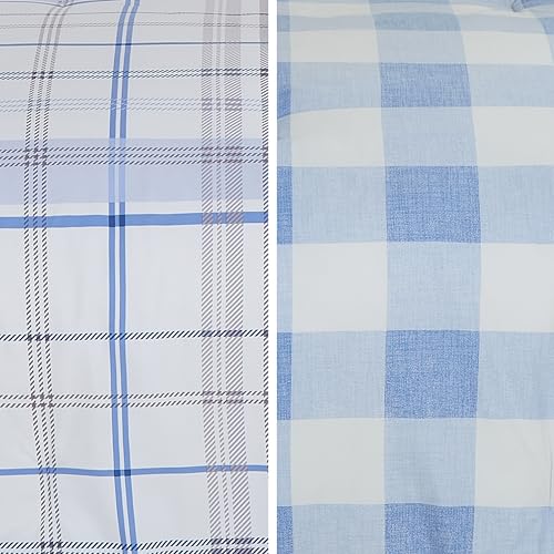 Plaid Aqua