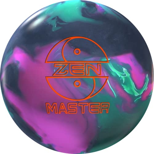 900 Global Zen Master Bowling Ball - High Performance Urethane Coverstock for Precision Strikes | Perfect for League Play and Tournament Competition