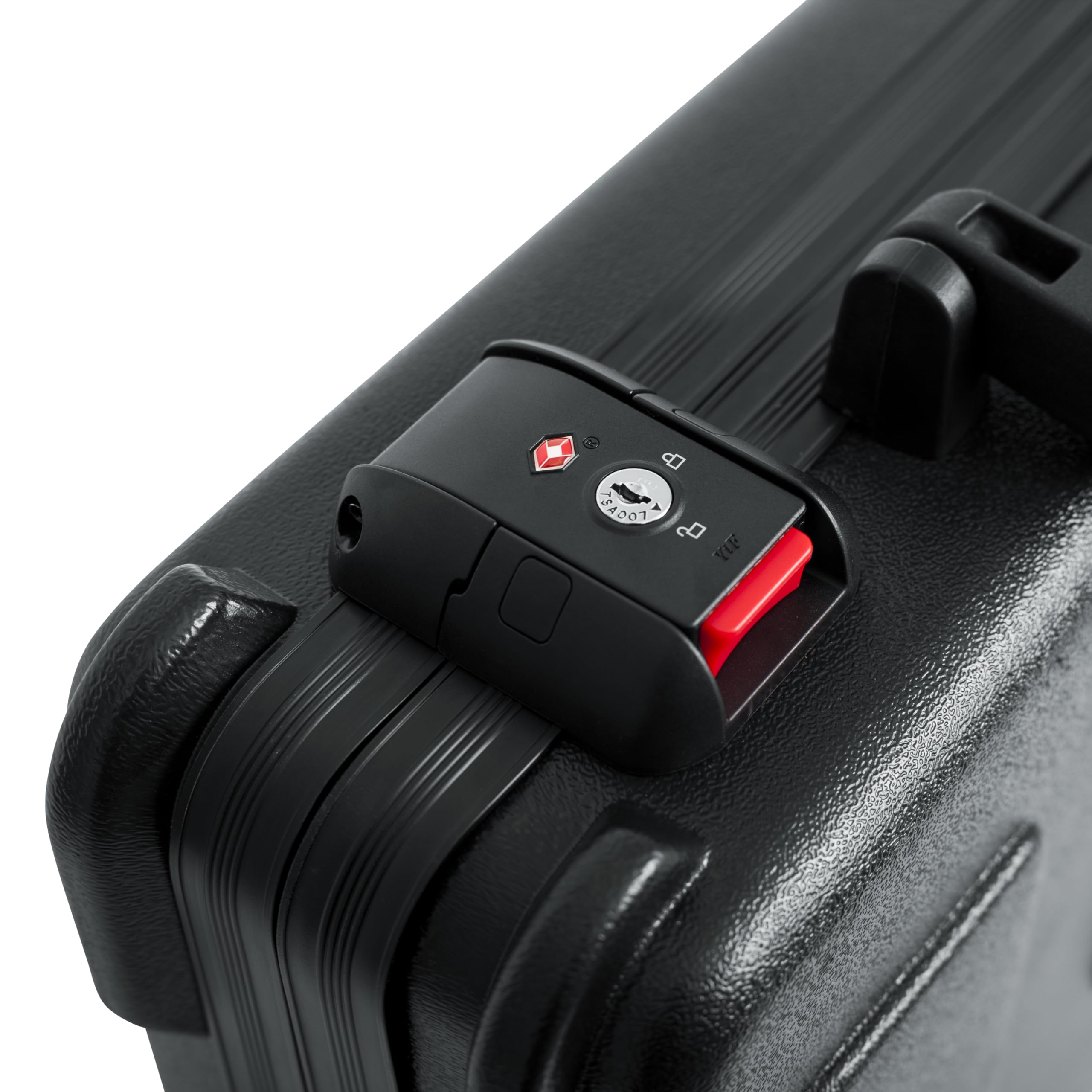 GTSA-MICW6 TSA Approved Wireless Microphone Case - Hardshell Storage for 6 Mics with Secure Latches | Perfect for Live Performances, Studio Sessions & Traveling Musicians