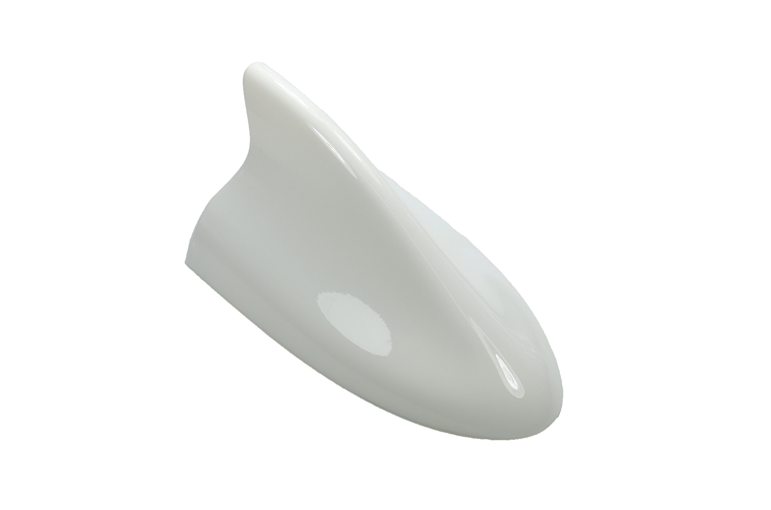 AntennaMastsRus - White Shark Fin Antenna Compatible with 2008 Dodge Charger | Car Accessories for Enhanced Style & Reception | Perfect for Daily Commute & Road Trips