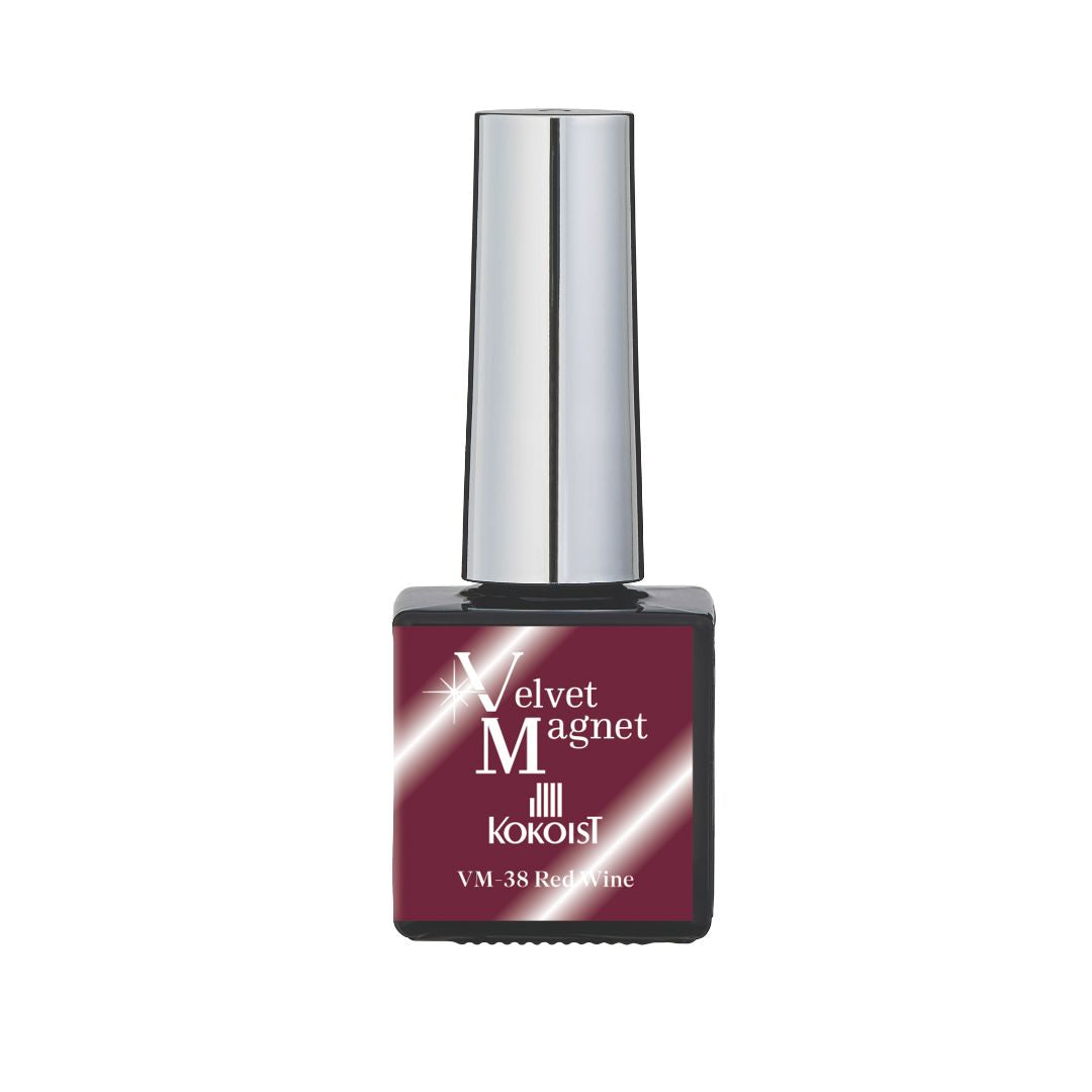 Kokoist Velvet Magnet VM 38 Red Wine - Premium Nail Art Gel Polish for Salon & Home Manicure | Perfect for Special Occasions & Everyday Wear