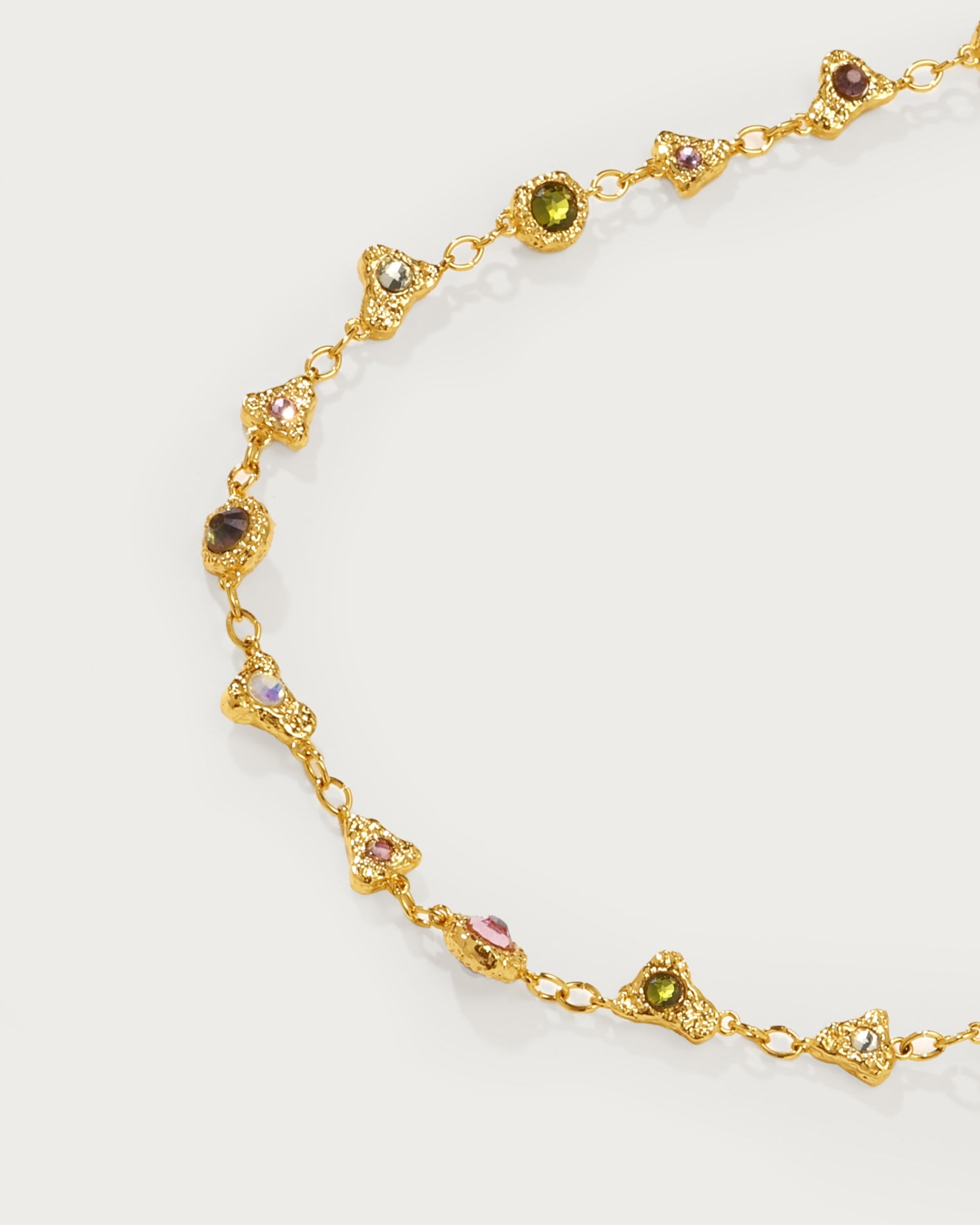 Prism Crystal Long Chain Necklace - Elegant and Sparkling Jewelry for Women | Perfect for Parties, Weddings, and Special Occasions