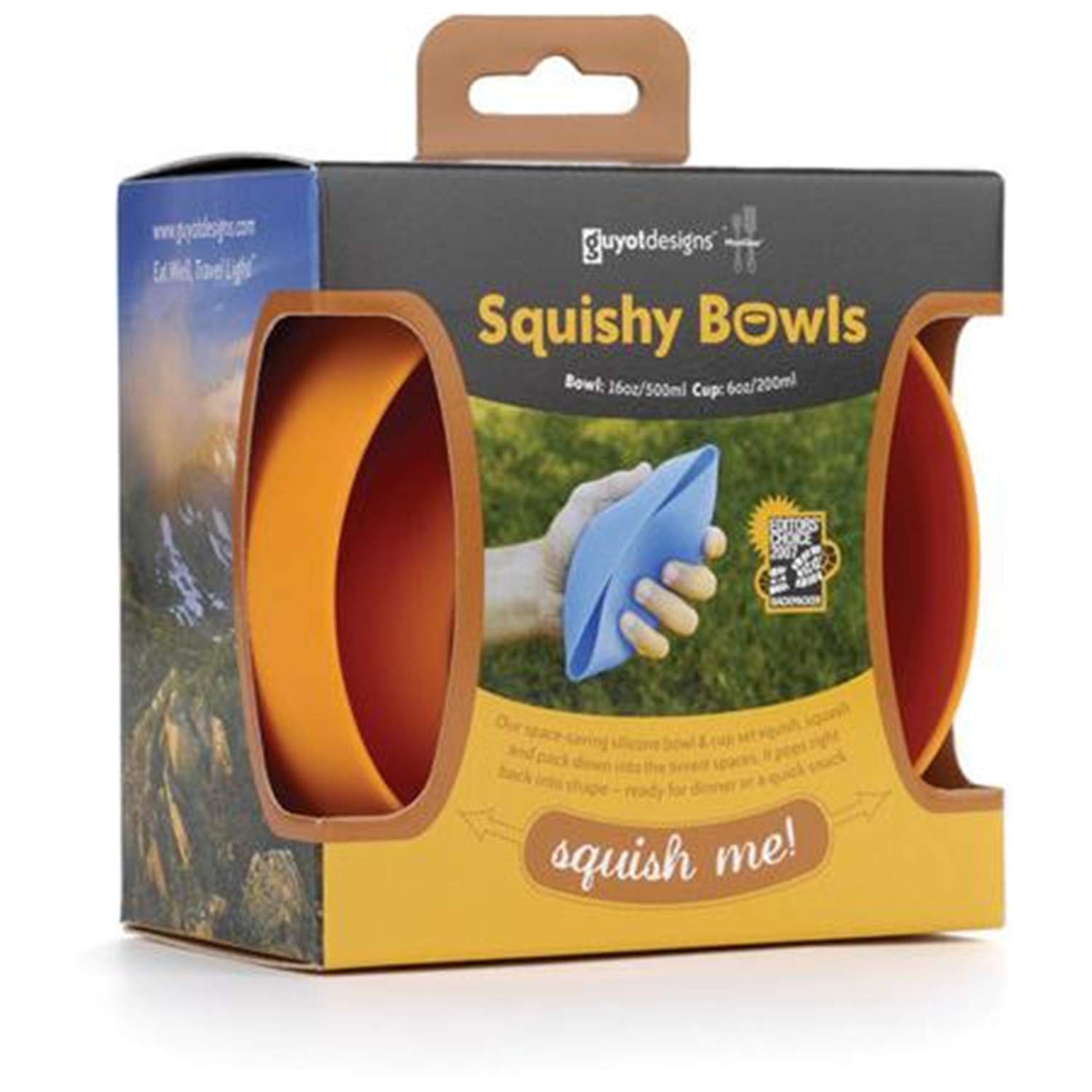 Eco-Friendly Silicone Squishy Bowls Set - 4 Pack Green Non-Slip Collapsible Bowls for Kids, Camping & Travel | Microwave & Dishwasher Safe BPA-Free Food Storage Containers