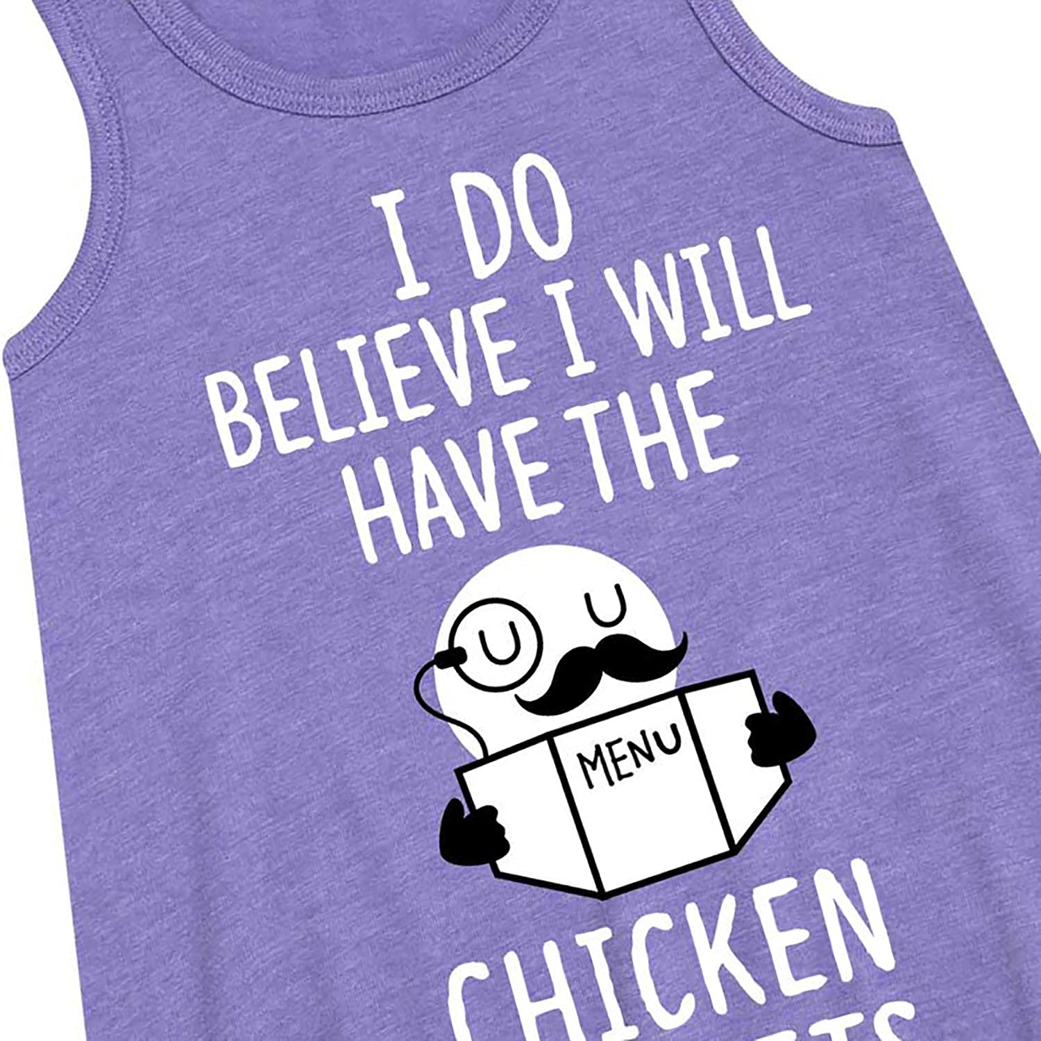 Do Believe Chicken Nuggets Instant Message Toddler & Youth Girl's A-Line Dress - Cute Playdate & Party Outfit