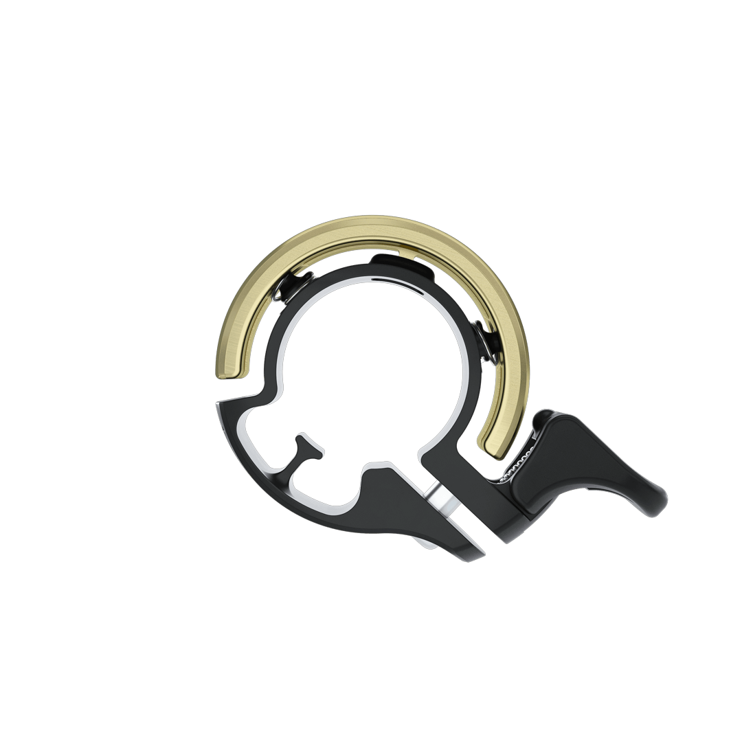 Knog Oi Classic Bike Bell - Durable & Loud Bicycle Bell for Urban Commuters, Mountain Bikes & Kids Bikes - Perfect for Safety & Style on Road or Trail Rides