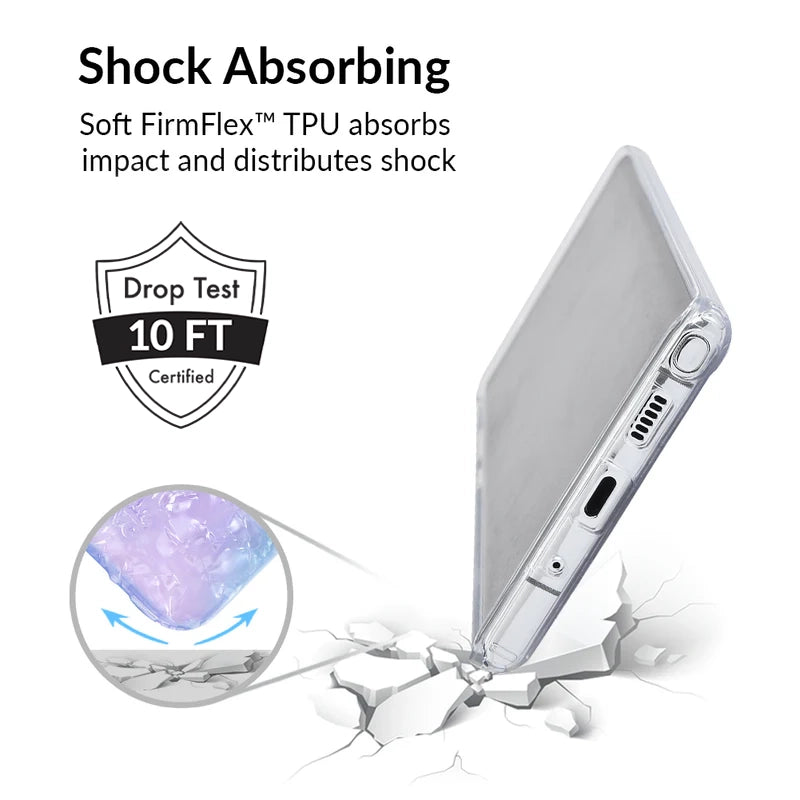 Blue Opal Quartz Samsung Phone Case - Durable Protective Cover for Galaxy S21/S22/S23 - Stylish Crystal Clear Design for Everyday Use & Special Occasions