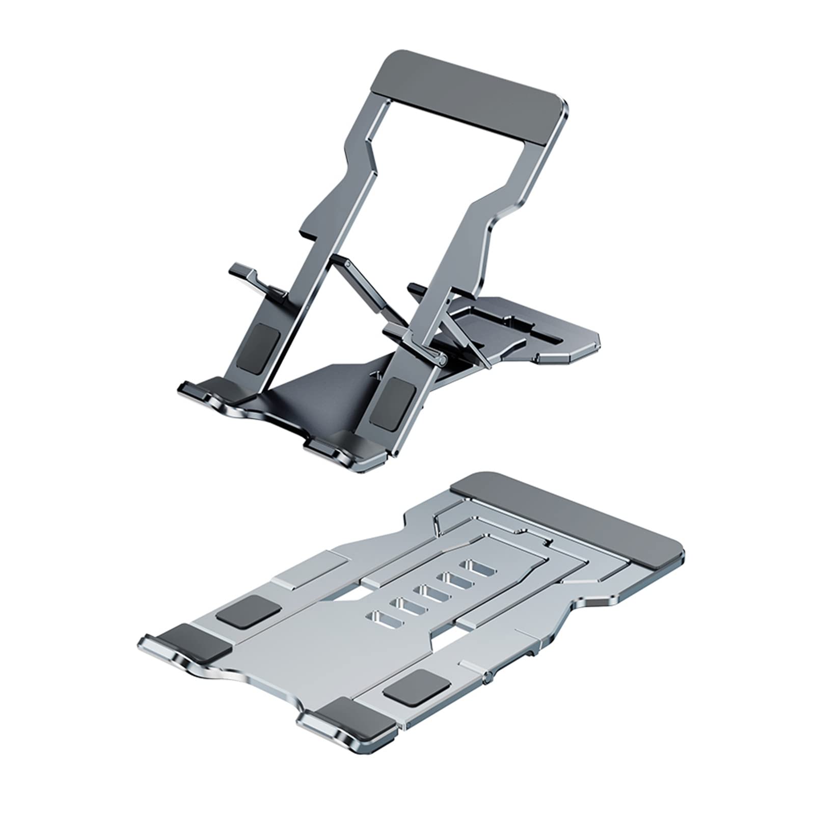 Adjustable Foldable Metal Phone Stand for Desk - Universal Smartphone Holder for iPhone, Samsung, Google Pixel | Perfect for Work, Study, Video Calls & Hands-Free Viewing