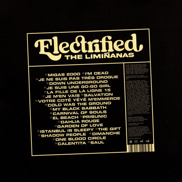 The Limiñanas - Electrified (2xLP Vinyl Record, Compilation, Mint Condition) - Perfect for Music Collectors & Retro Vinyl Enthusiasts