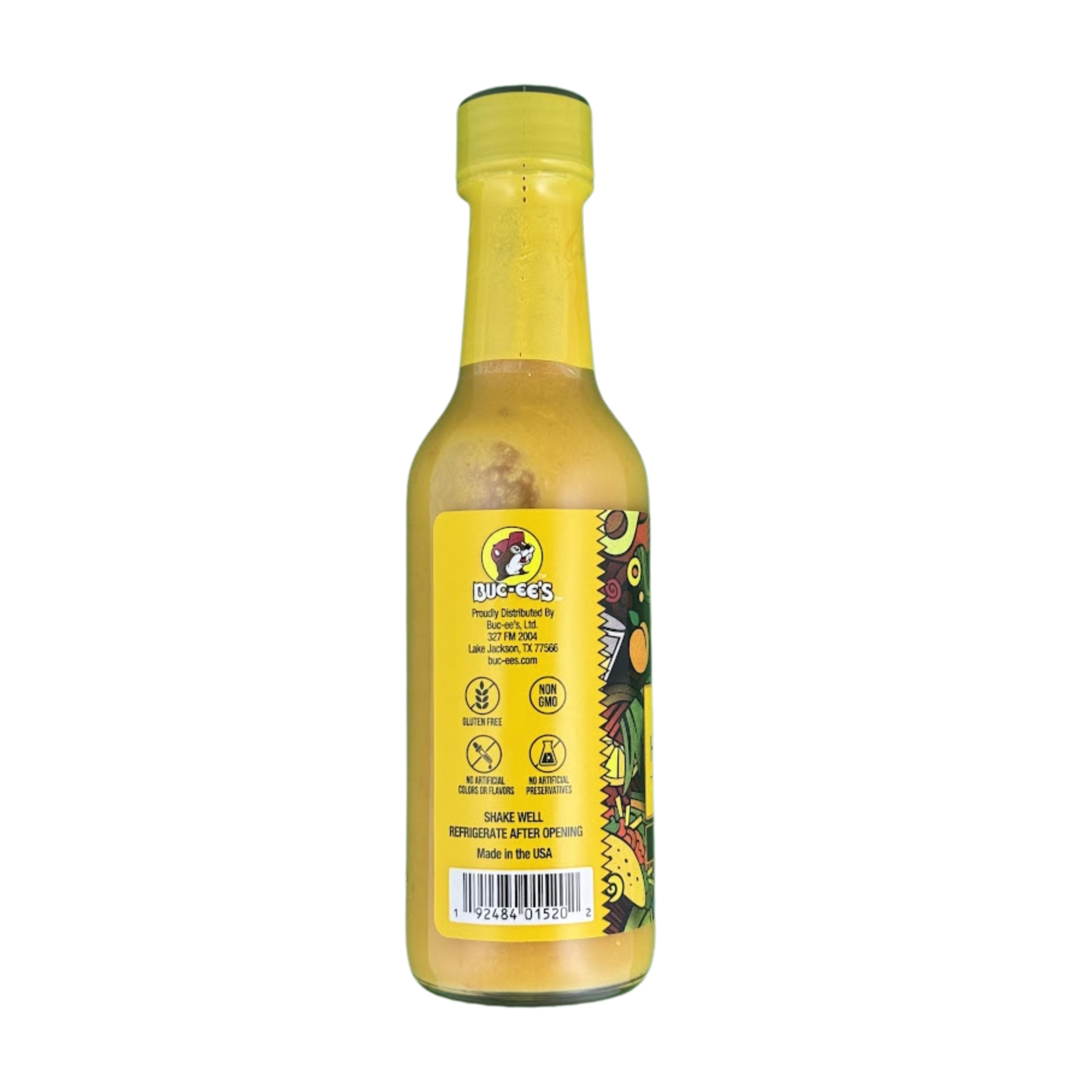 Buc-ee's Peach Habanero Hot Sauce - Spicy & Sweet Gourmet Hot Sauce for Tacos, Wings & BBQ - Perfect for Gifts & Home Cooking
