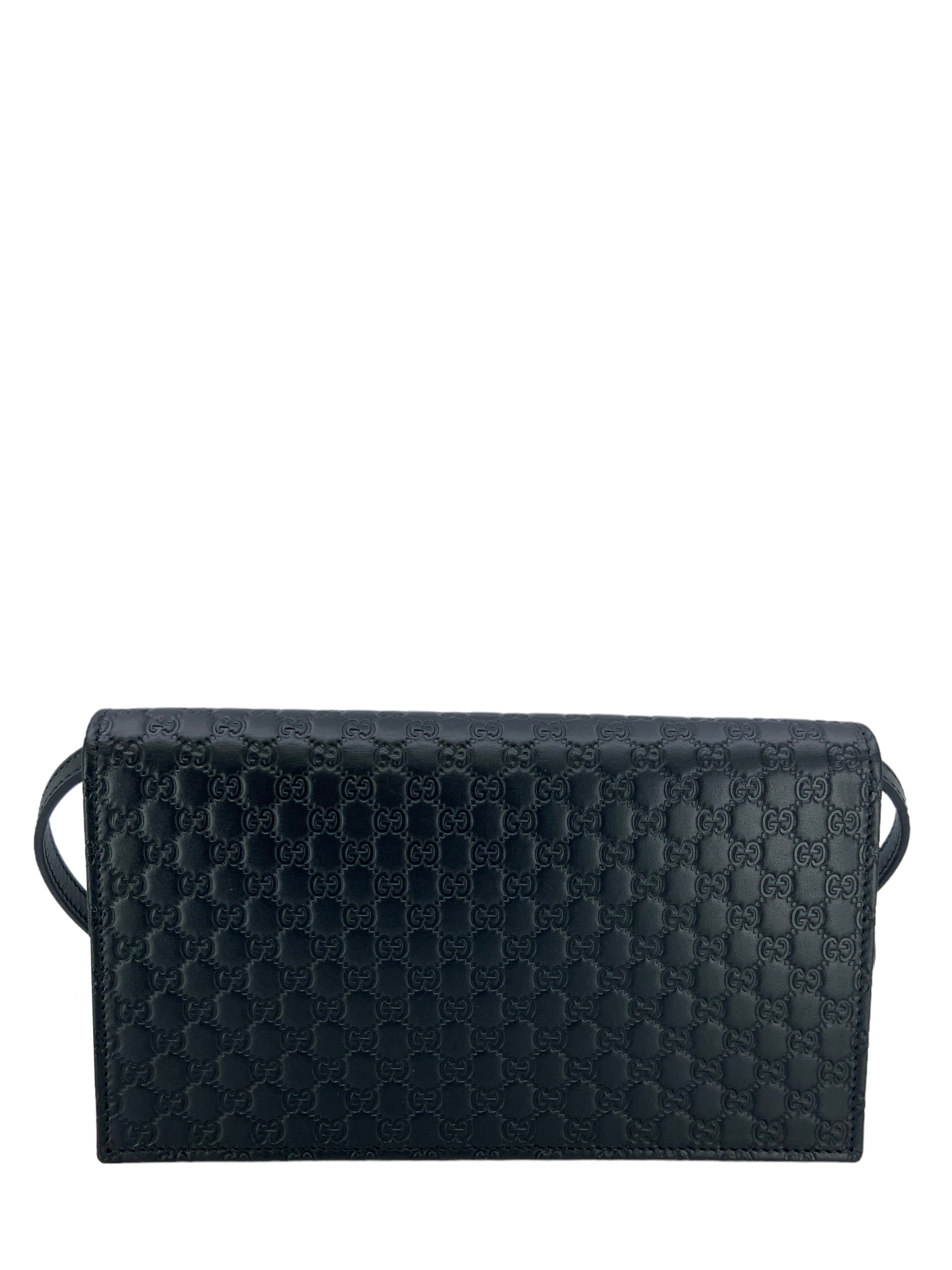 Authentic GUCCI Microguccissima GG Leather Crossbody Wallet for Women - Luxury Designer Handbag with Adjustable Strap, Perfect for Parties, Travel & Everyday Use