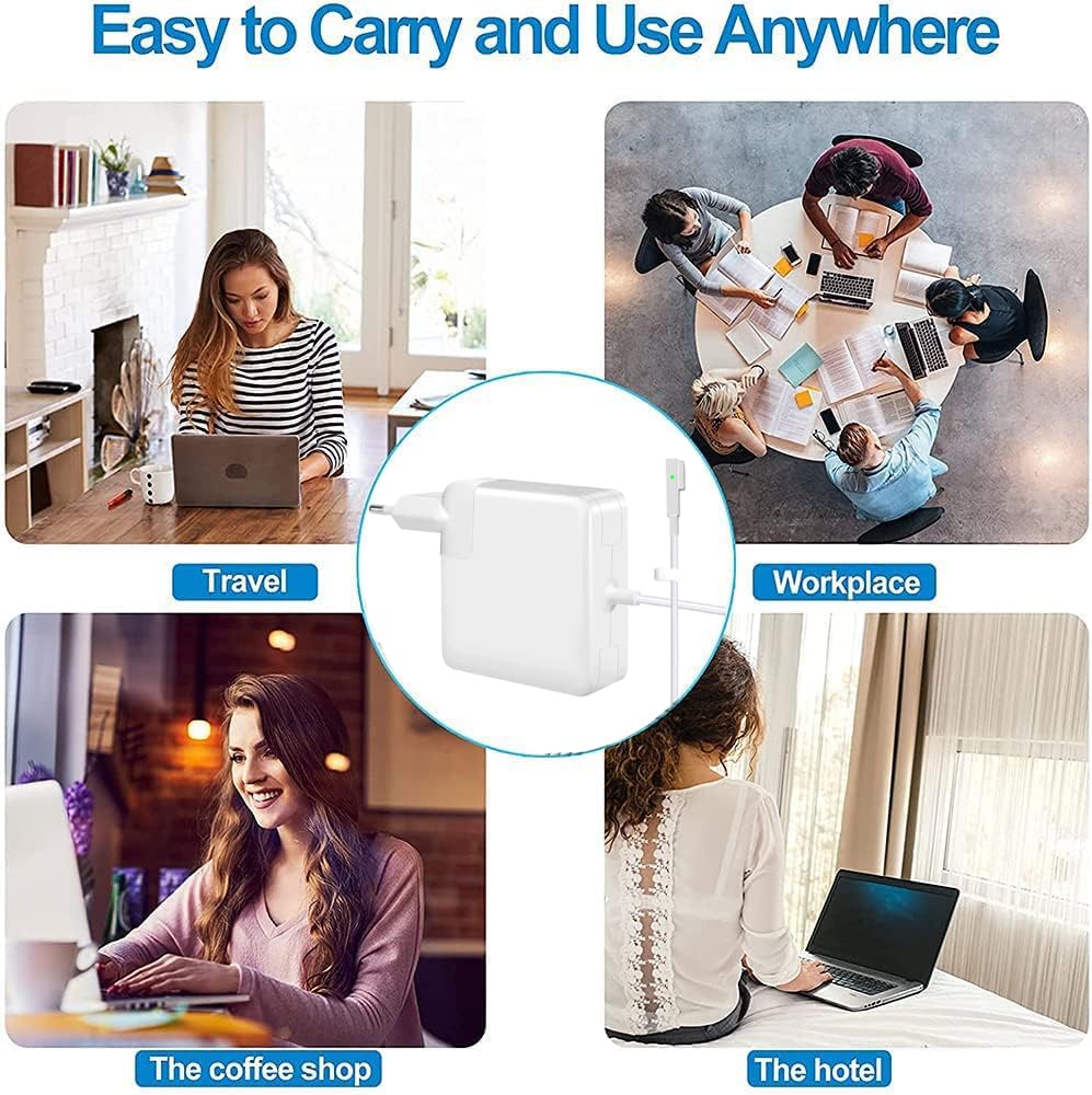 85W Magsafe L-Tip Macbook Pro Charger - Compatible with MacBook Pro 13