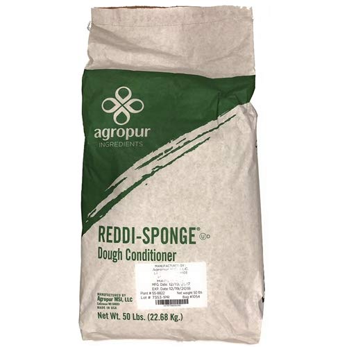 Reddi-Sponge Dough Conditioner 50# - Professional Baking Dough Improver (1 Pack) | Perfect for Bread, Pizza & Pastry Dough Preparation