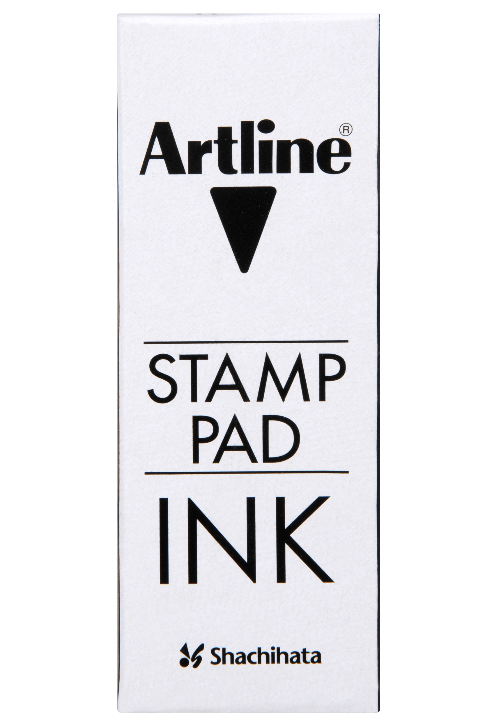 Artline Black Stamp Pad Ink Refill - 50cc for Office, Crafting & DIY Projects | Long-Lasting, Quick-Drying Ink for Rubber Stamps & Seals