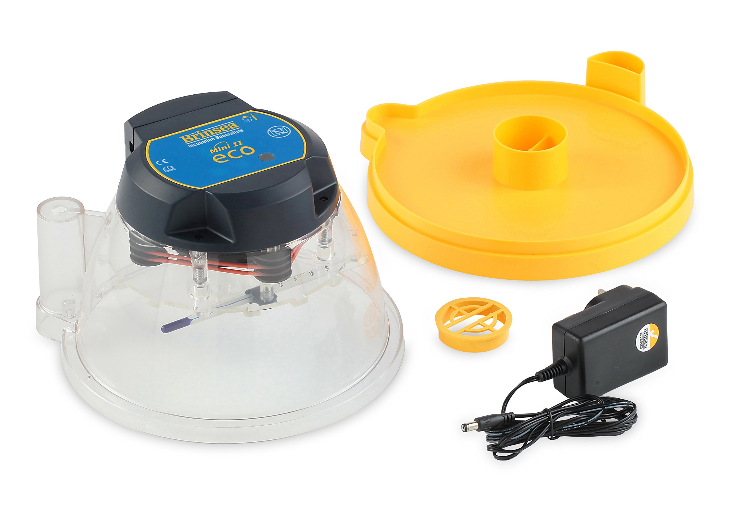 Brinsea Mini II Eco Manual Egg Incubator - Hatch 10 Chicken, Duck & Other Eggs | External Water Top-Up & Fan Circulation | Perfect for Beginners | Home Farming, Classroom Projects & Backyard Poultry