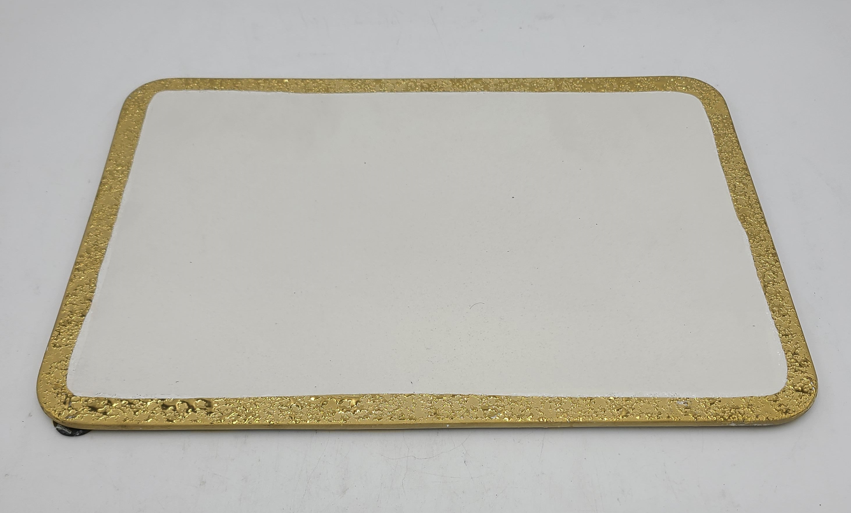 14x9.5 Inch Gold Design Rectangle Serving Platter - Set of 12 - Perfect for Parties, Weddings, and Holiday Entertaining