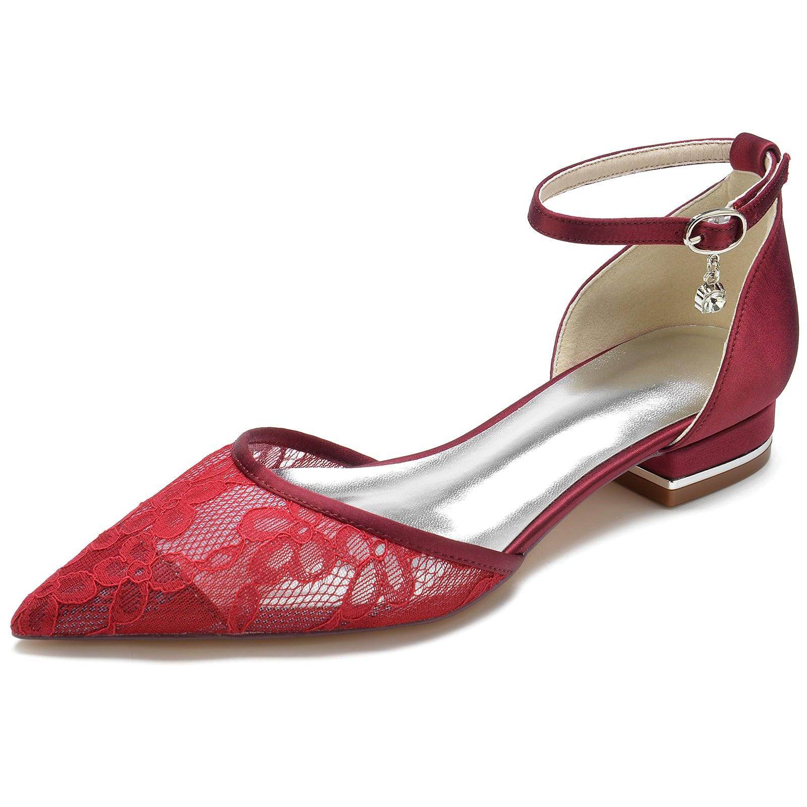 Flat Heel 2.5cm Lace-Up Comfort Shoes CK0254 - Perfect for Office, Dating & Casual Wear