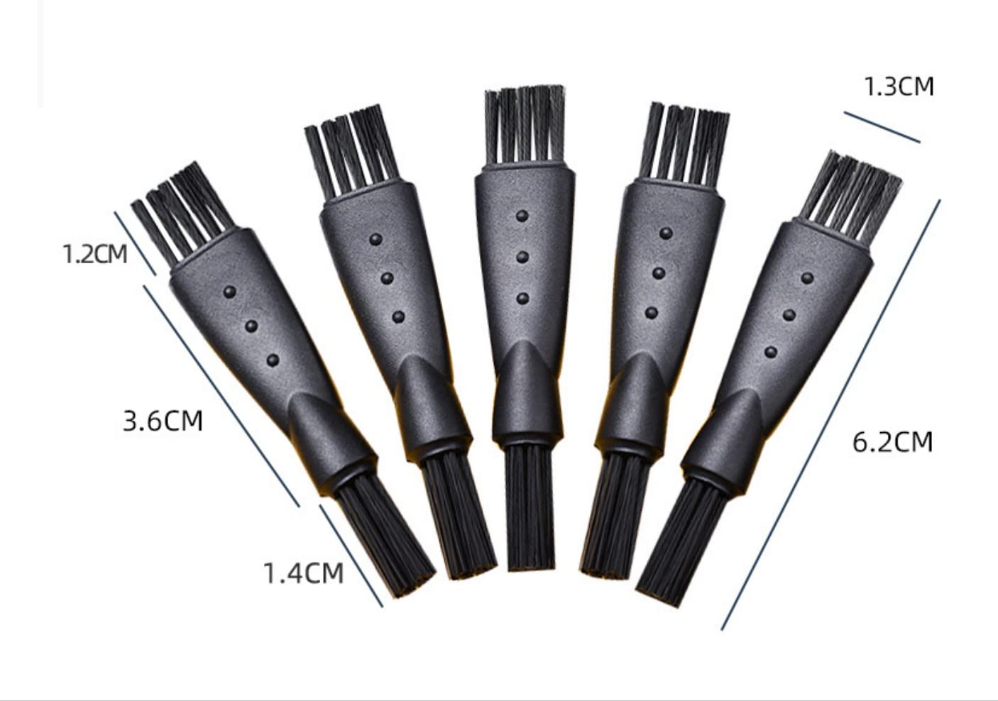 Men's Electric Shaving Brush & Razor Cleaner - 5pcs for Smooth Shaving