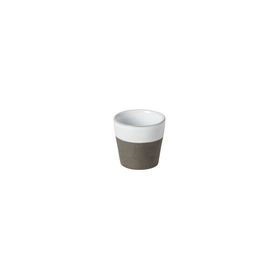 Premium Costa Nova Grespresso Nature Espresso Cup in Slate - Handcrafted Ceramic Coffee Mug for Espresso & Cappuccino - Perfect for Home, Cafe & Office Use