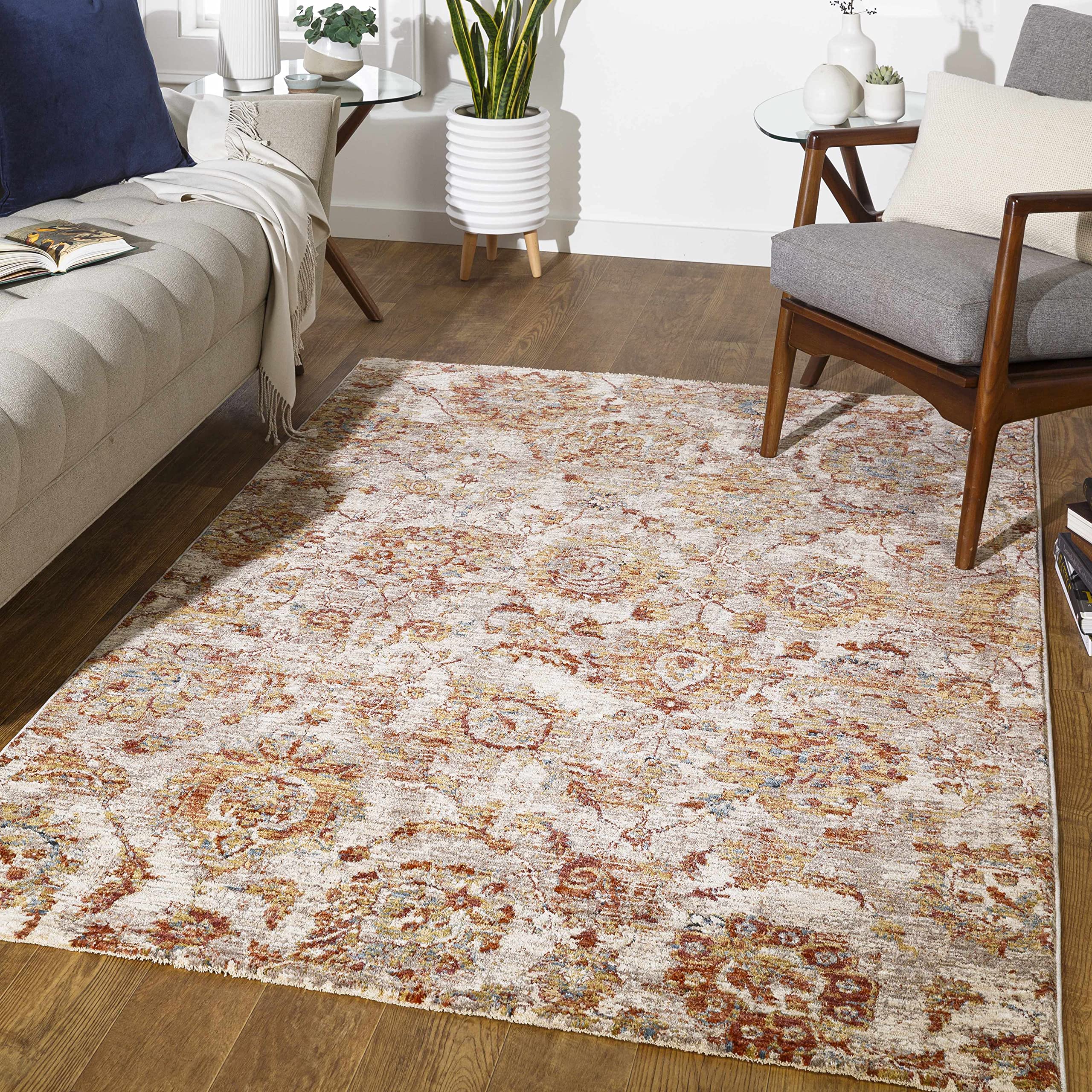 Hauteloom Morinville Soft Plush Area Rug for Living Room & Bedroom - 7'10