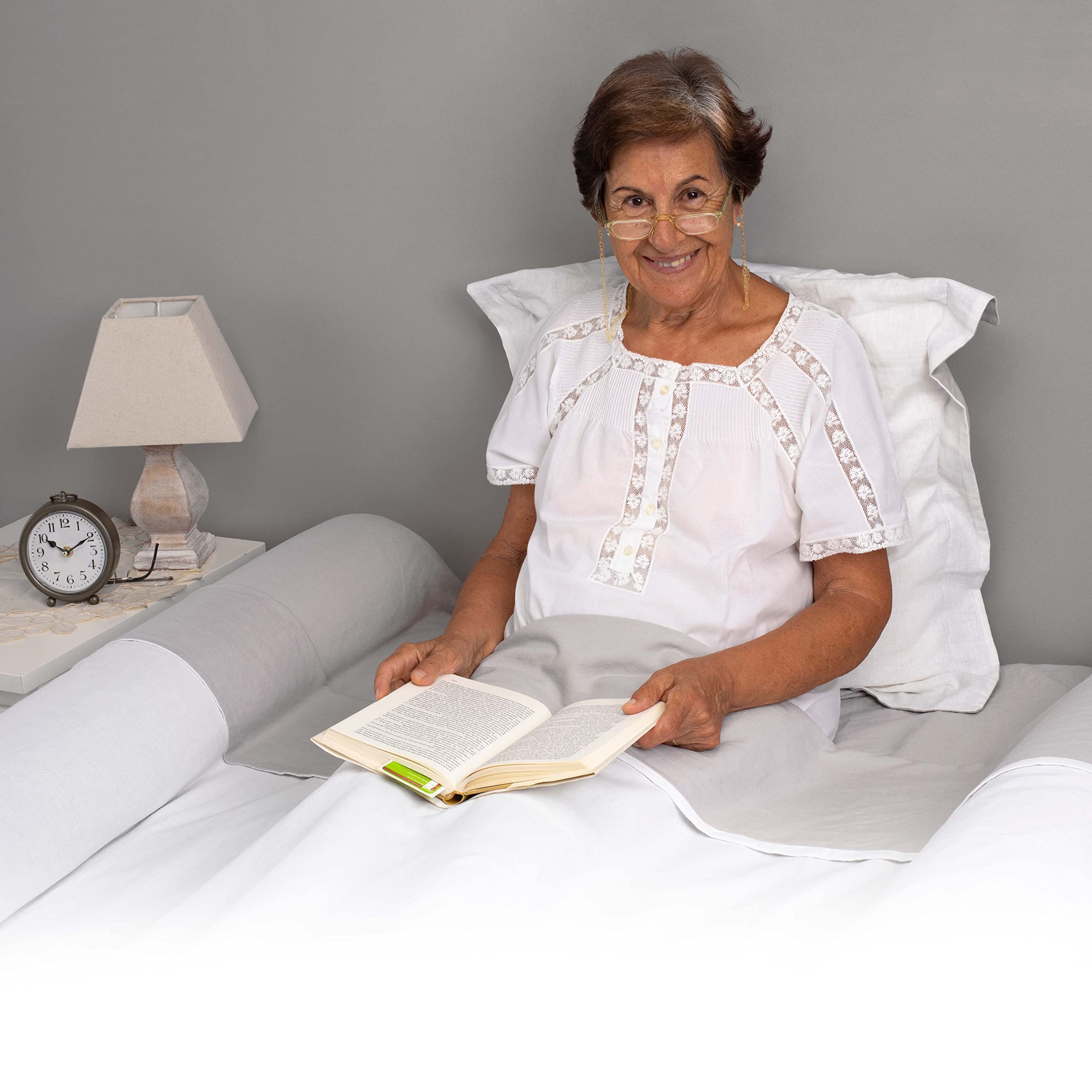 BANBALOO Bed Rails for Elderly Adults - Safety Bed Guard Rails & Restraints for Seniors - Universal Fit for King, Queen, Twin & Full Size Beds - Adjustable Bed Safety Rail - Ideal for Fall Prevention & Home Care Use
