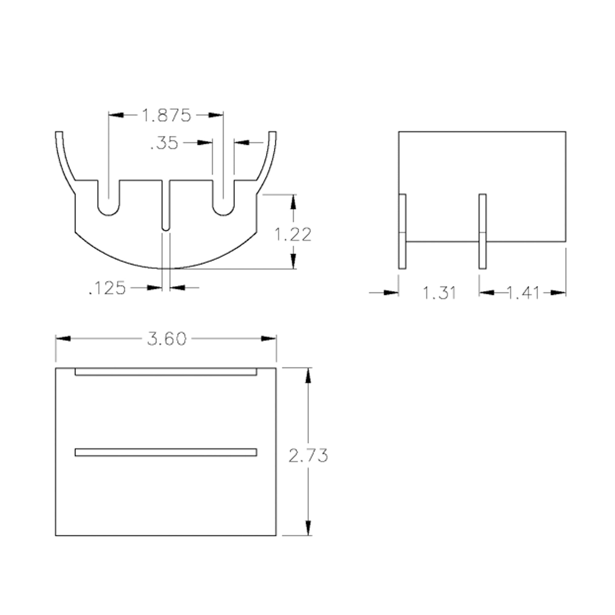 20 Pack ICC Cable Management Radius Unit - Organize and Conceal Wires for Home Office, Gaming Setup & Entertainment Center