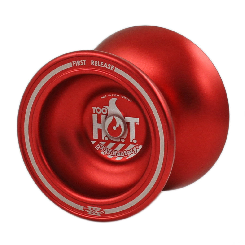 YoYoFactory Too HOT Professional Yo-Yo - High Performance Metal Yo-Yo for Tricks & Competitions - Perfect for Beginners & Advanced Players - Great for Stress Relief & Office Fun