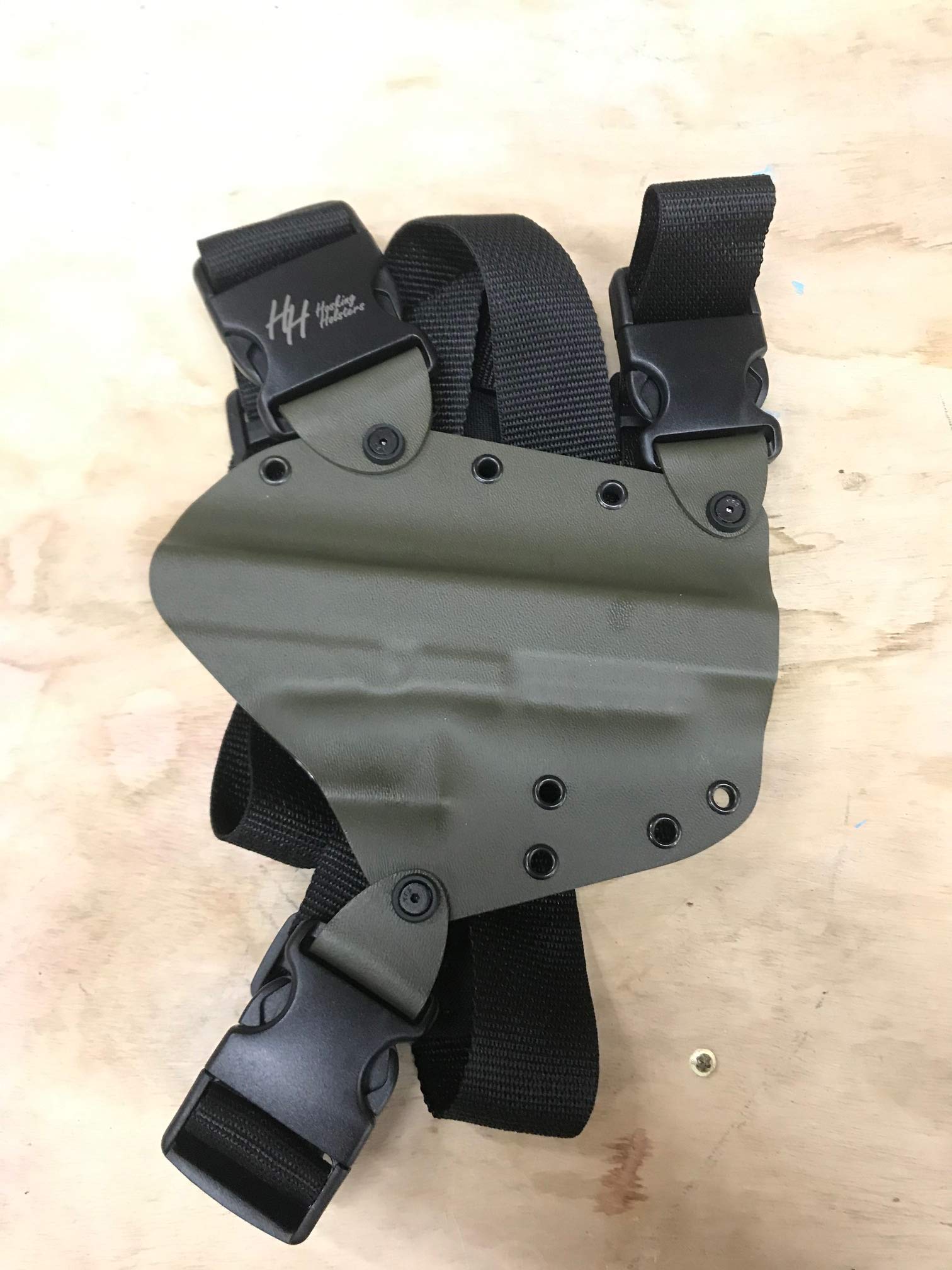 CZ Pistol Chest Holster - MAS OD Green Tactical Shoulder Harness for Outdoor Shooting, Hunting & Range Practice
