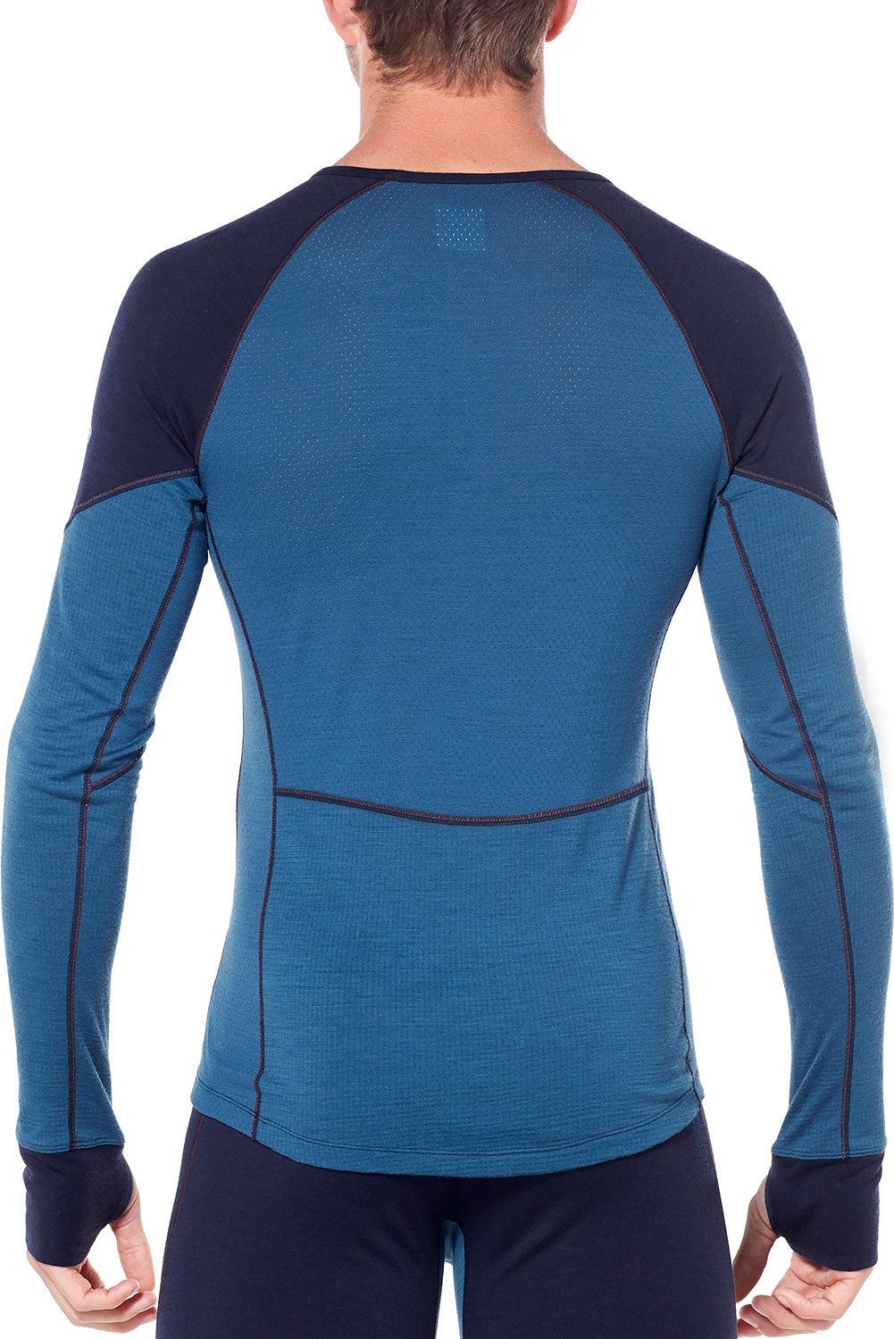 260 Zone Long Sleeve Crew Neck Thermal Shirt for Men - Moisture Wicking & Odor Control Base Layer - Perfect for Hiking, Running & Cold Weather Activities