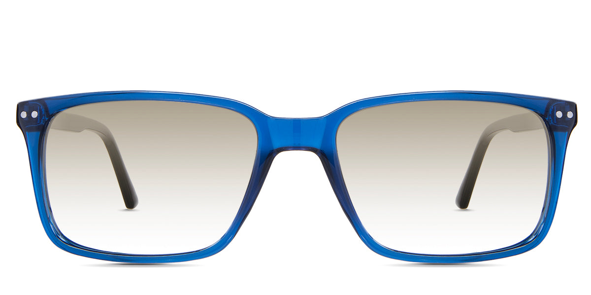 Dante Men's Prescription Tinted Glasses - UV Protection & Blue Light Blocking for Outdoor & Digital Screen Use
