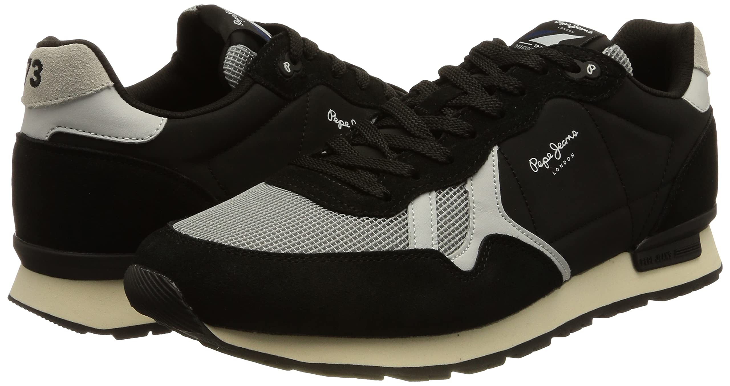 Pepe Jeans Men's Casual Sneakers - Lightweight Comfortable Walking Shoes for Men | Perfect for Daily Wear, Gym, Travel & Outdoor Activities