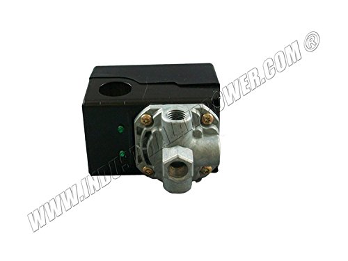 P14202A Pressure Switch for Champion Air Compressors - High Performance Replacement Part for Reliable Air Compressor Operation - Perfect for Industrial, Automotive, and Home Workshop Use